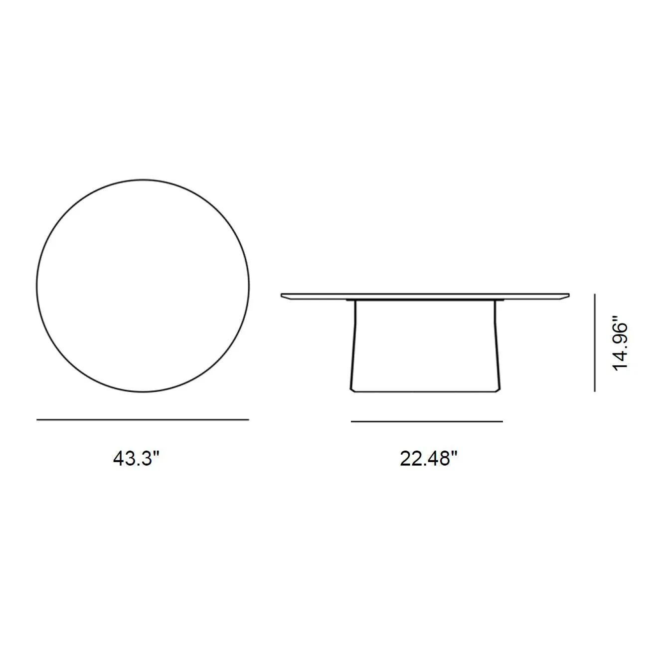 Niveau Coffee Table
