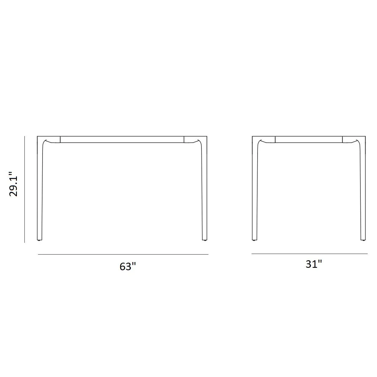 Nuur Desk Table