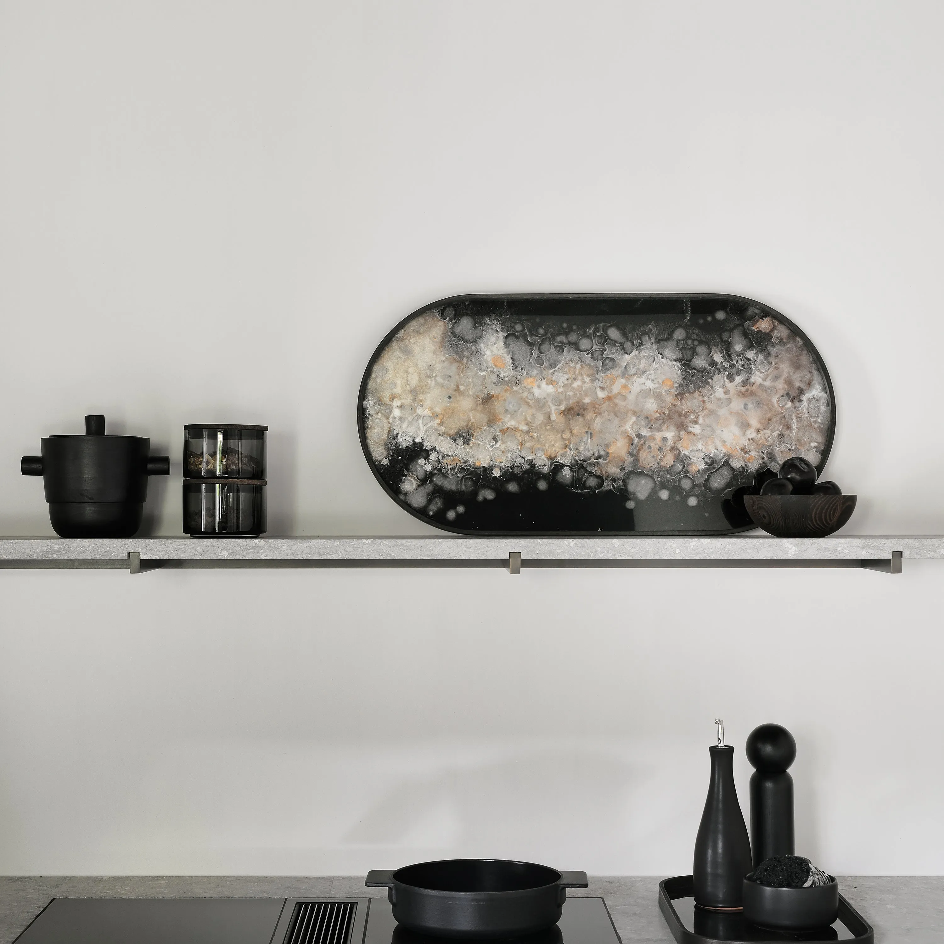Oblong Tray Side Table