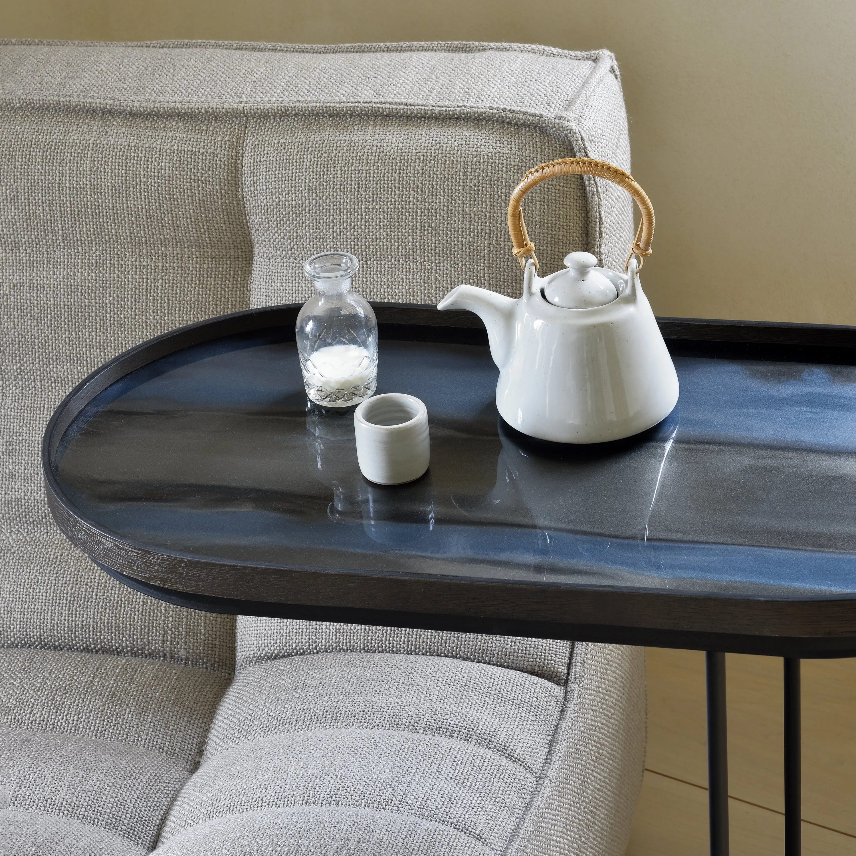 Oblong Tray Side Table