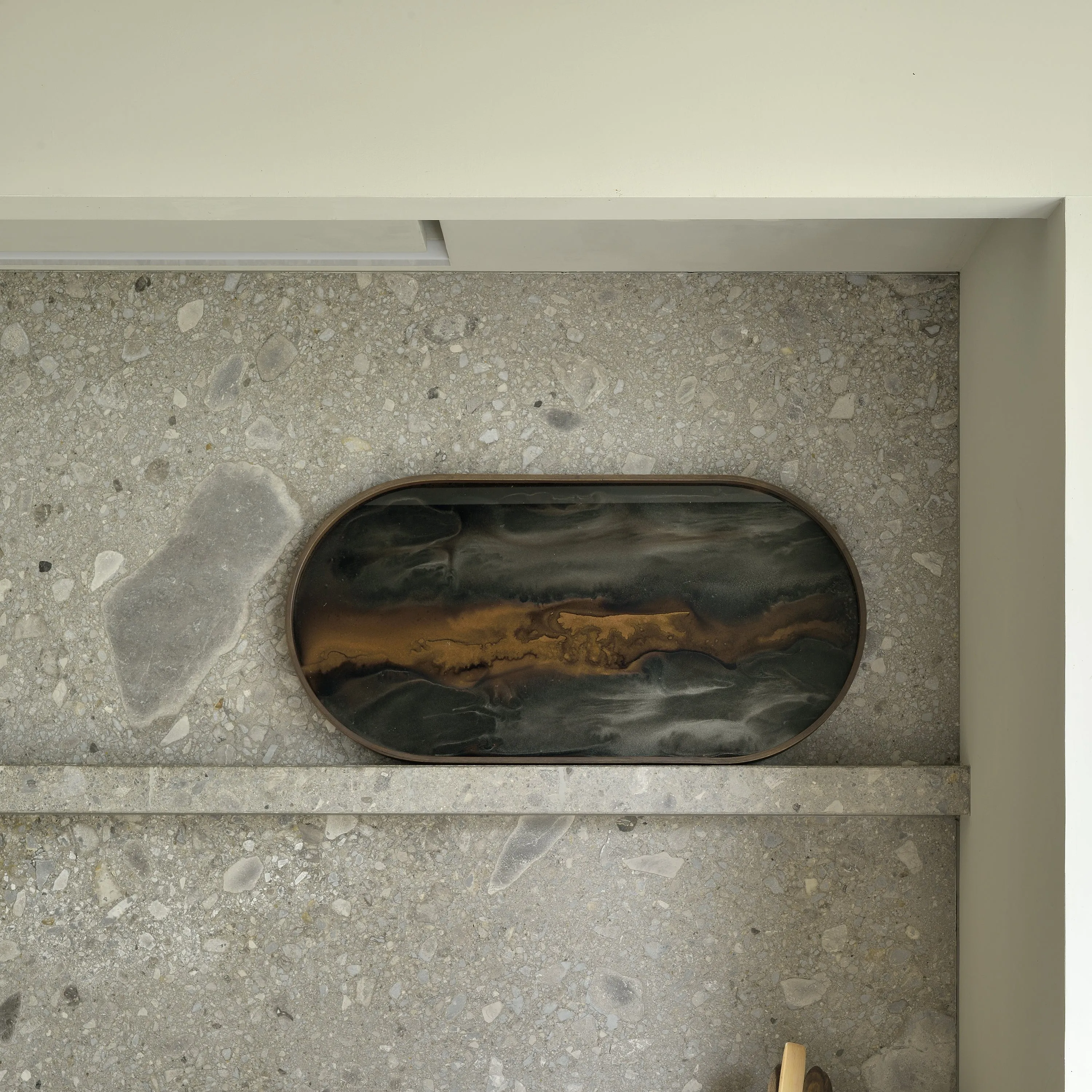 Oblong Tray Side Table