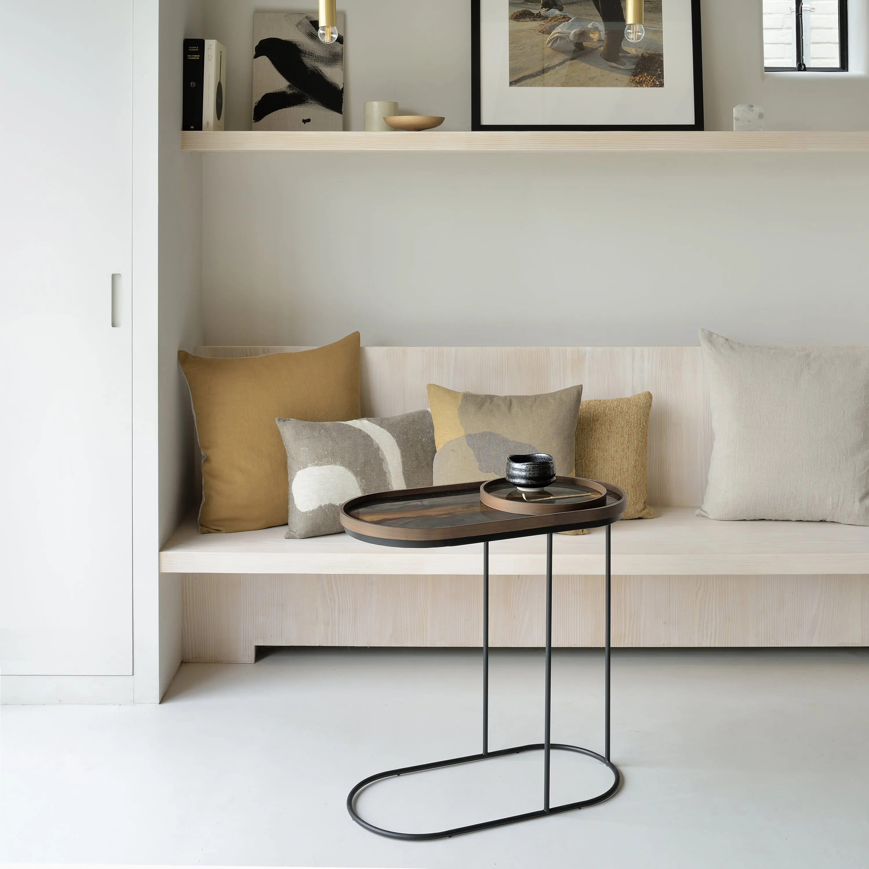 Oblong Tray Side Table