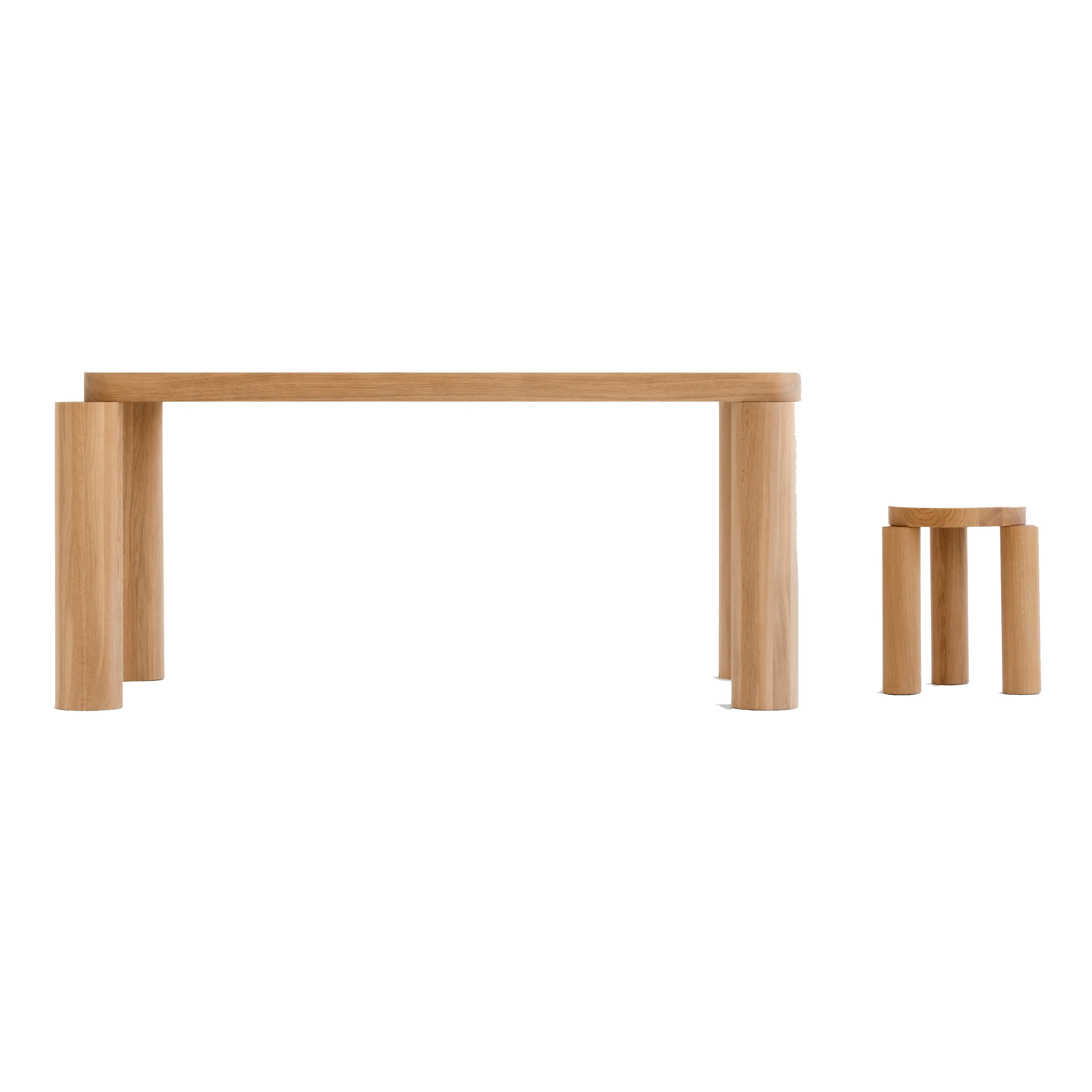 Offset Dining Table