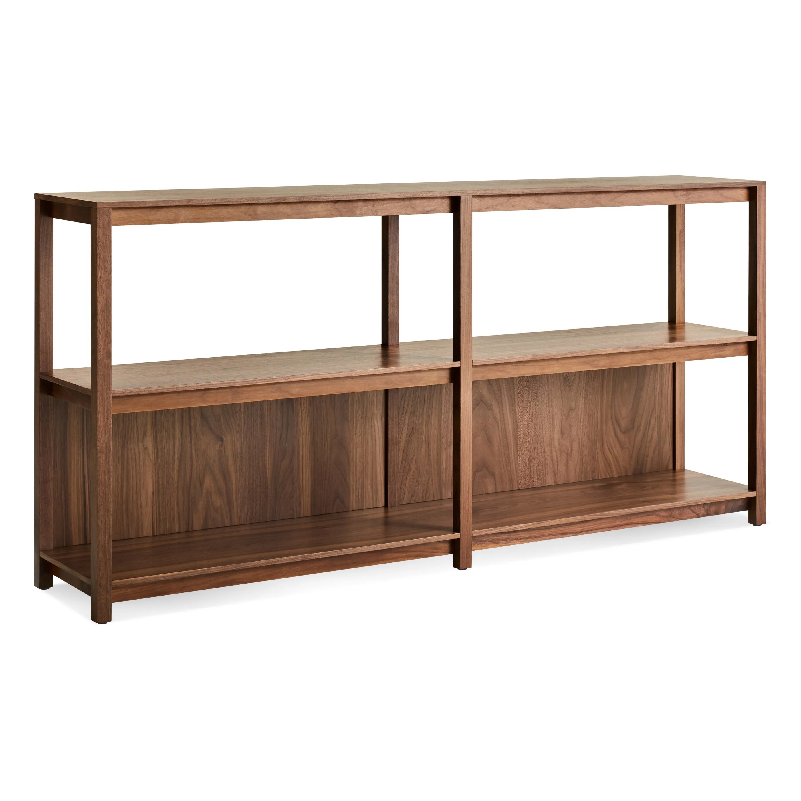 Open Plan Large Low Bookcase