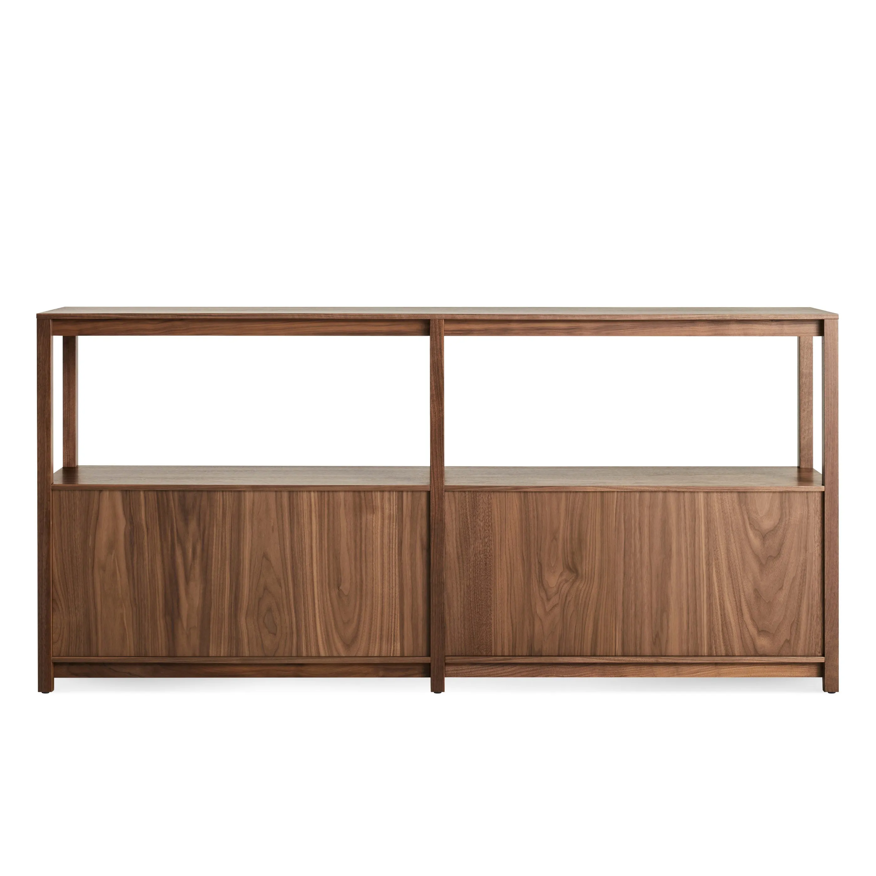Open Plan Large Low Bookcase