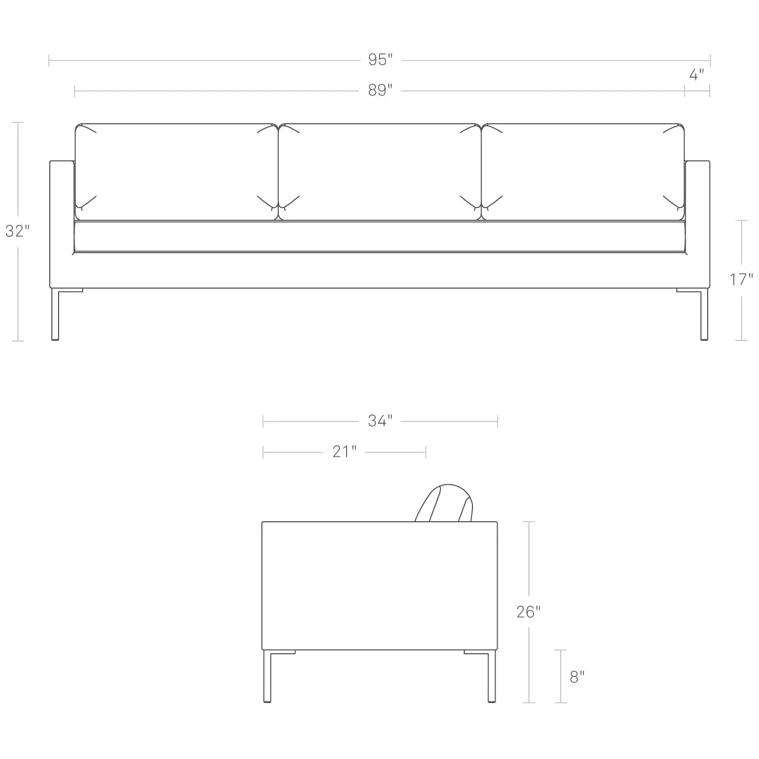 Paramount Large Sofa