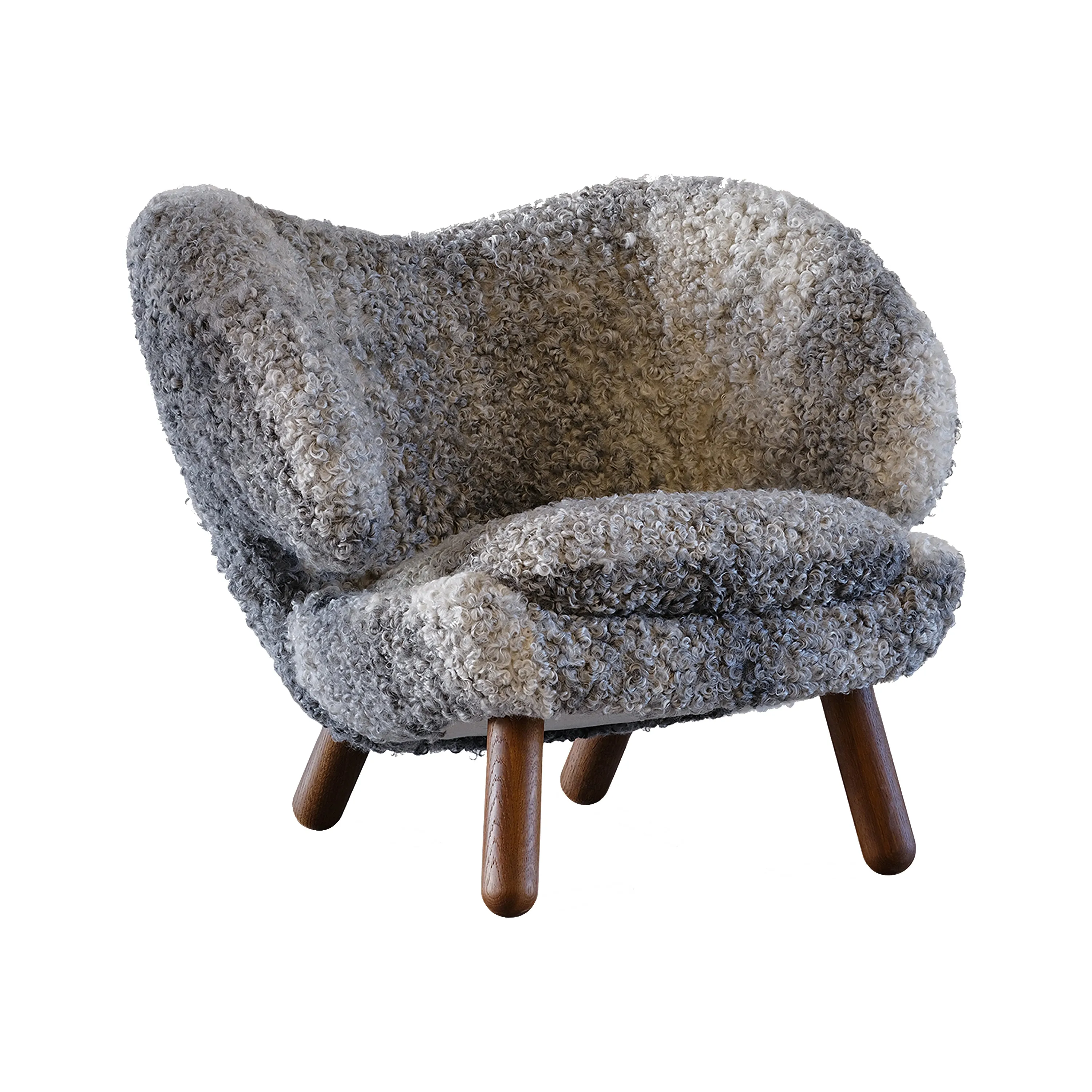 Pelican Sheepskin Lounge Chair