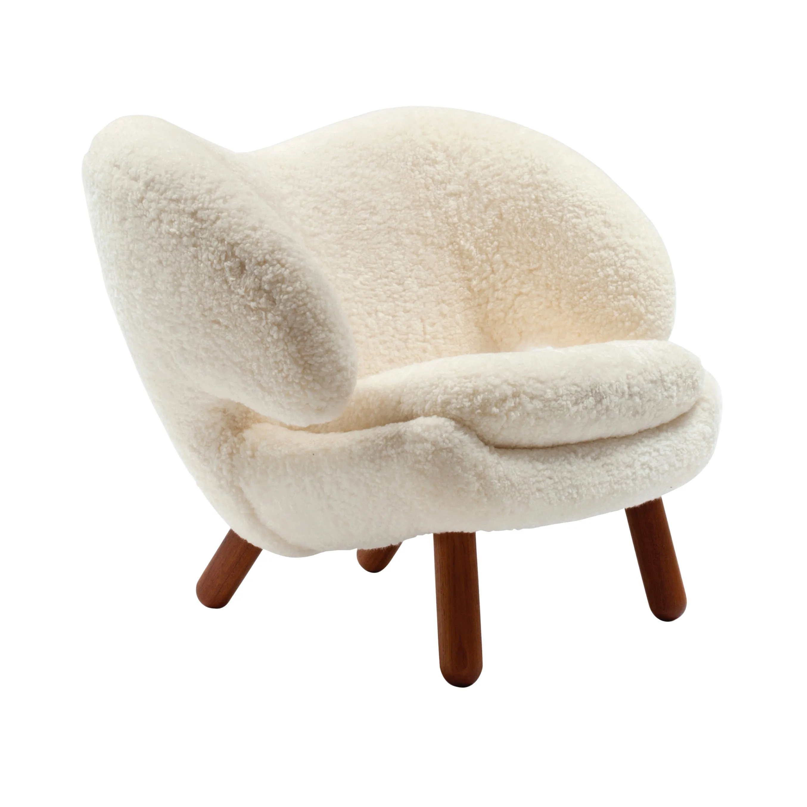 Pelican Sheepskin Lounge Chair
