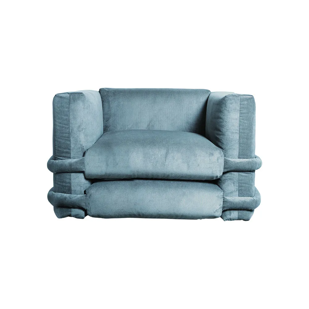Pillow Corduroy Lounge Chair
