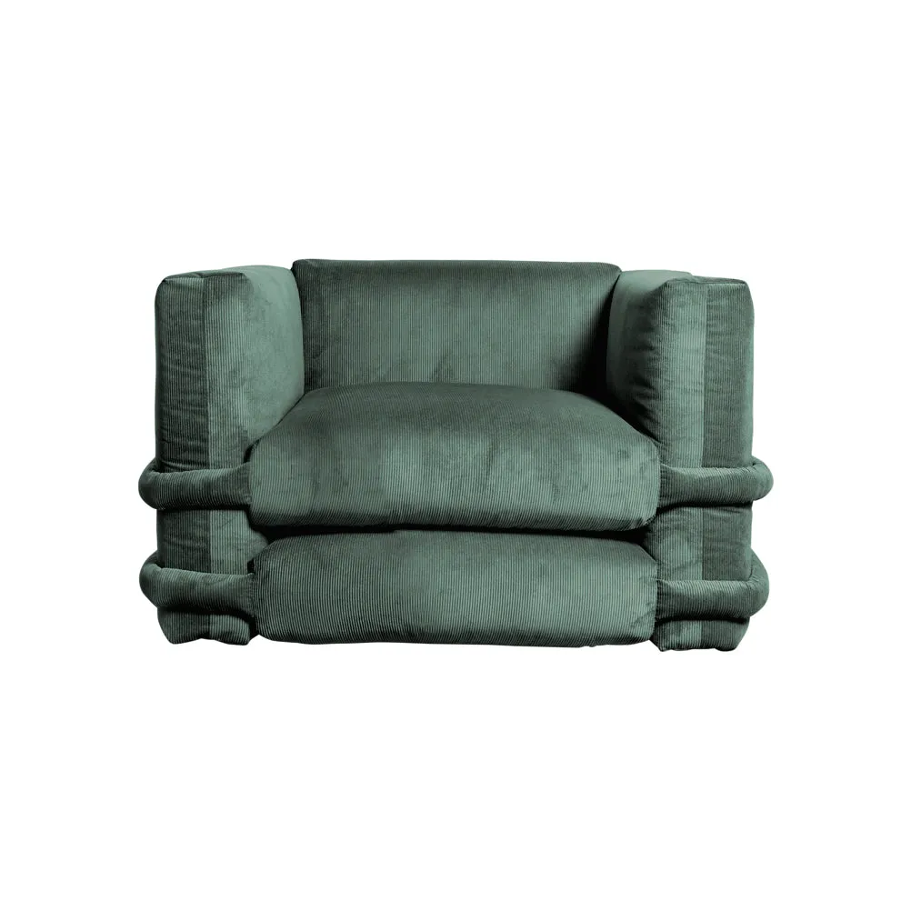 Pillow Corduroy Lounge Chair