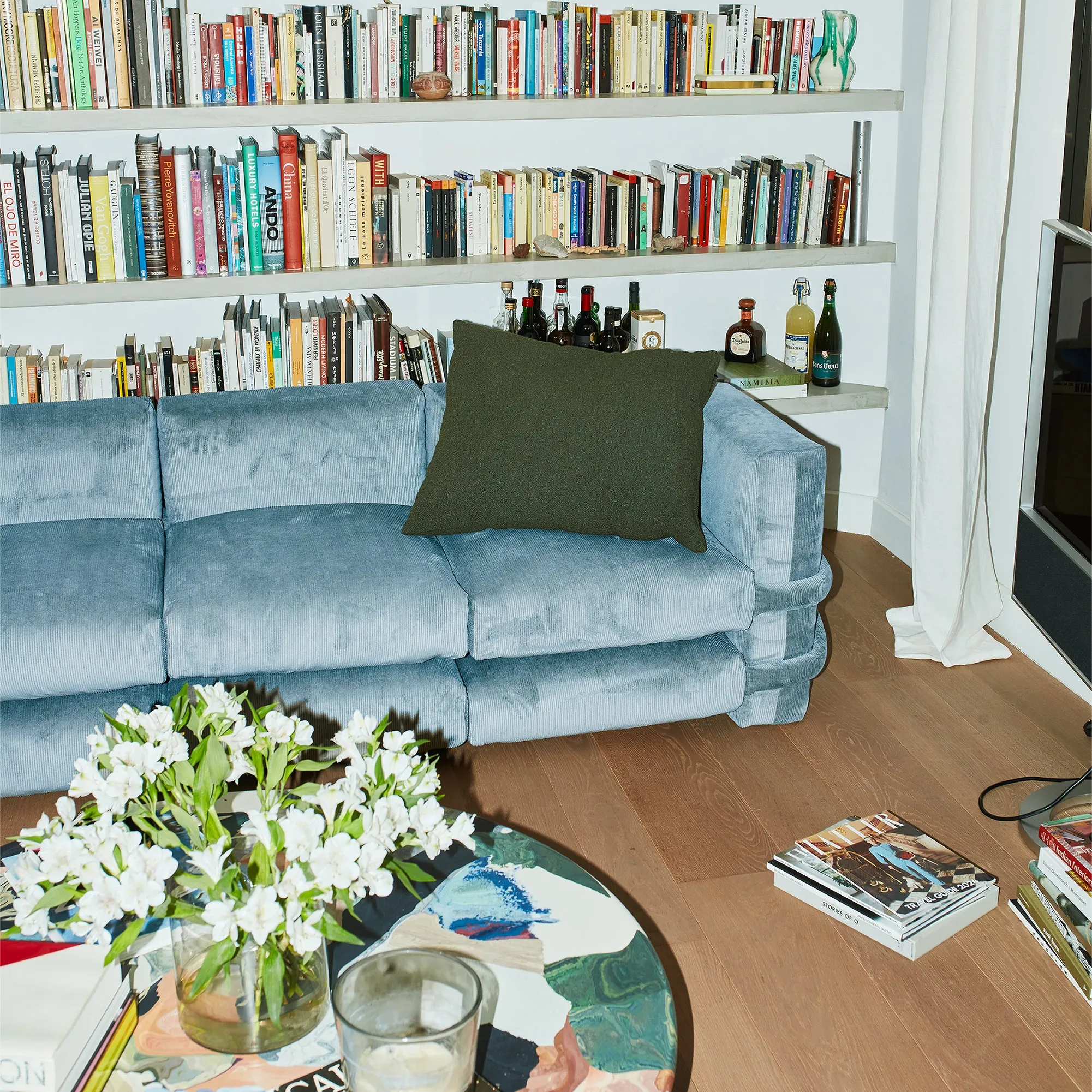 Pillow Corduroy Sofa