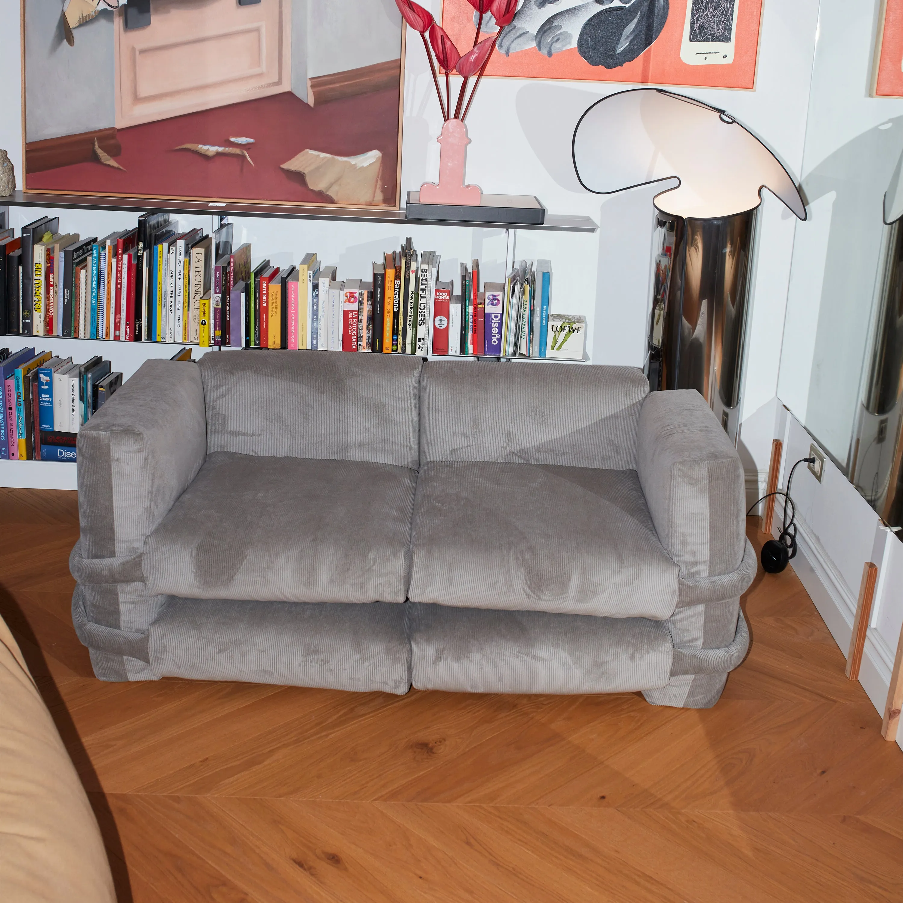 Pillow Corduroy Sofa