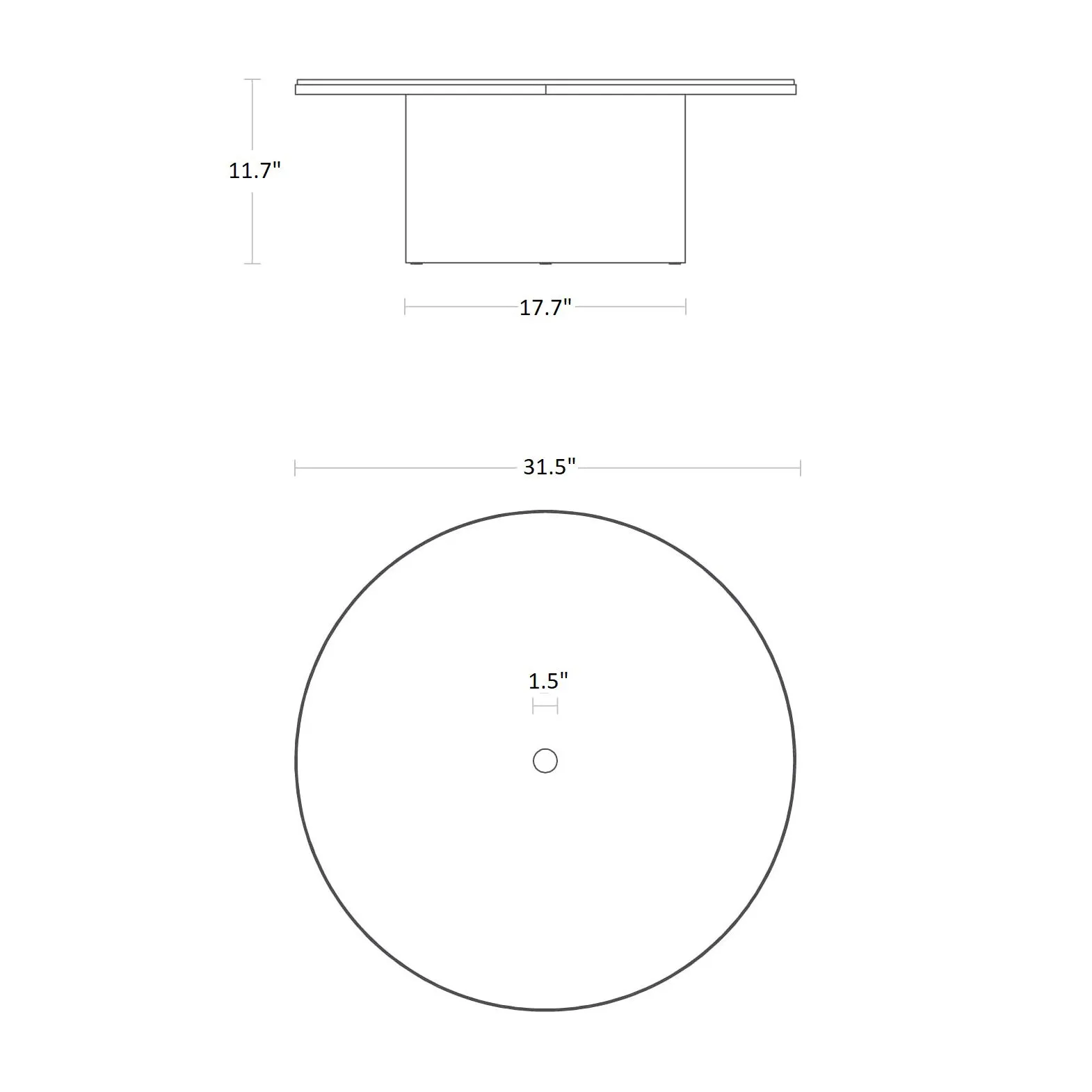 Plateau Coffee/Side Table
