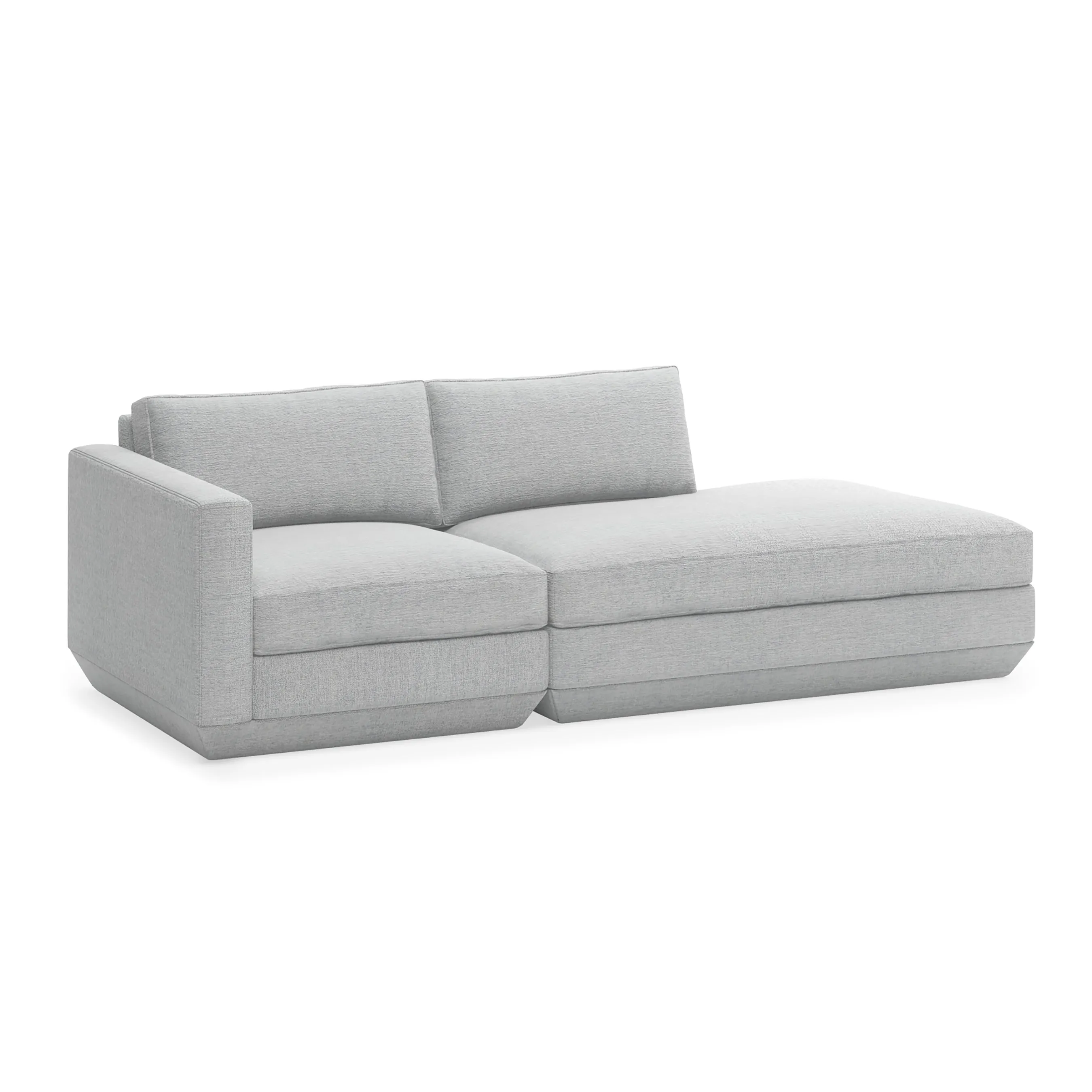 Podium Modular 2-piece Lounge Sofa