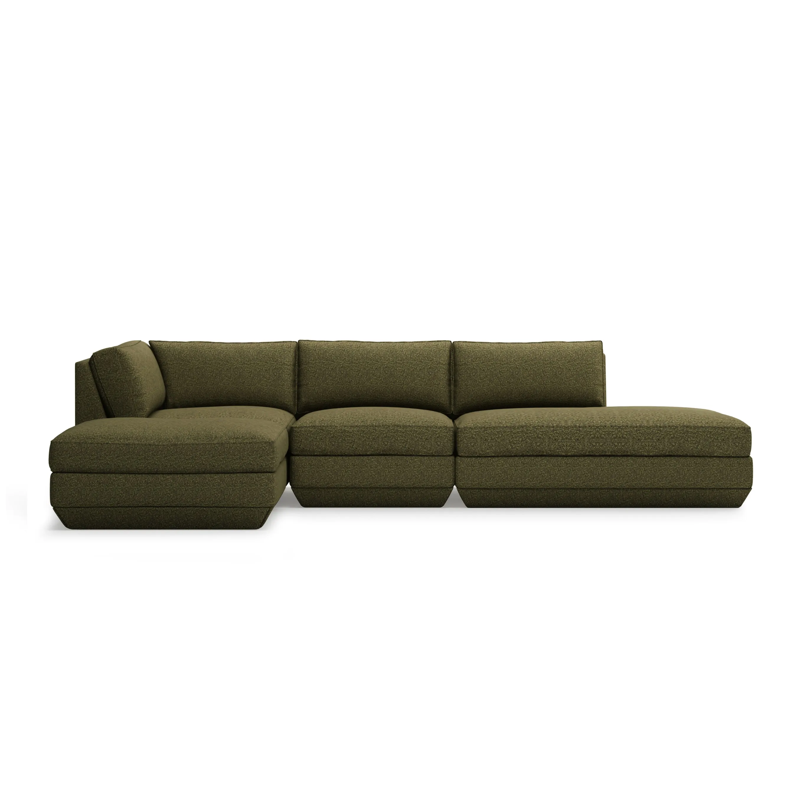 Podium Modular 4-piece Lounge Sectional B