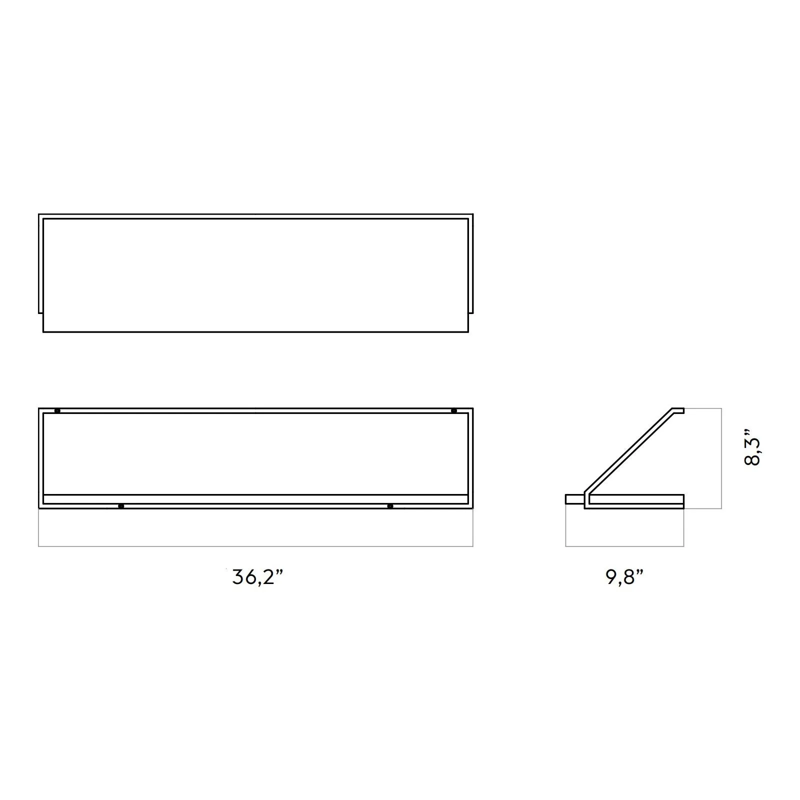 Rail Shelf