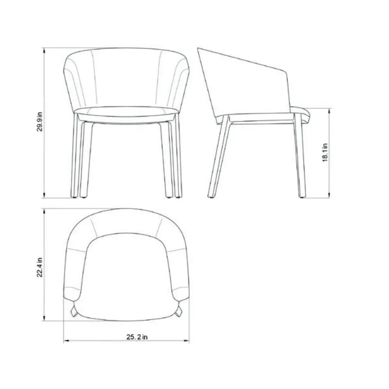 Rest Upholstered Armchair