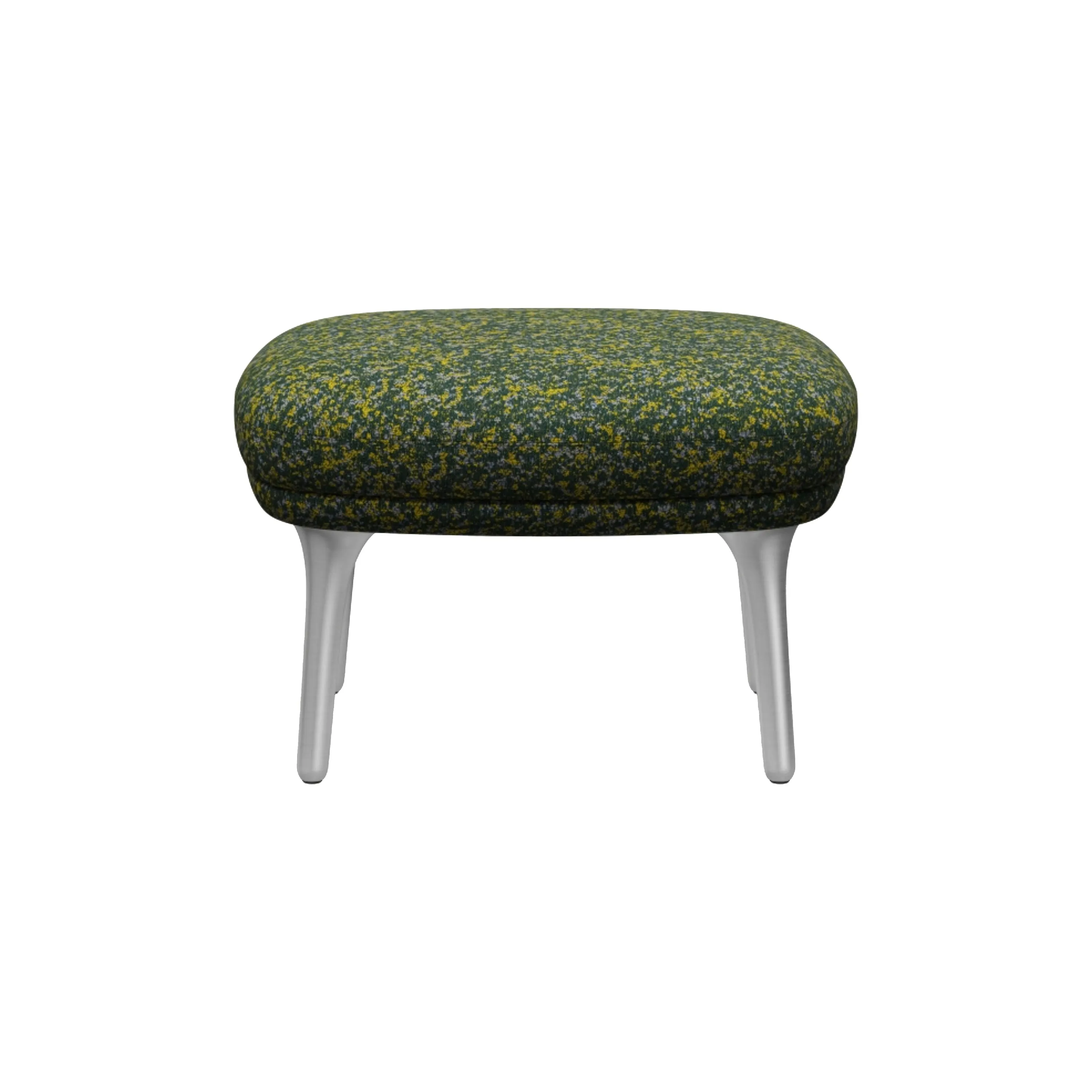 Ro Ottoman with Metal Legs