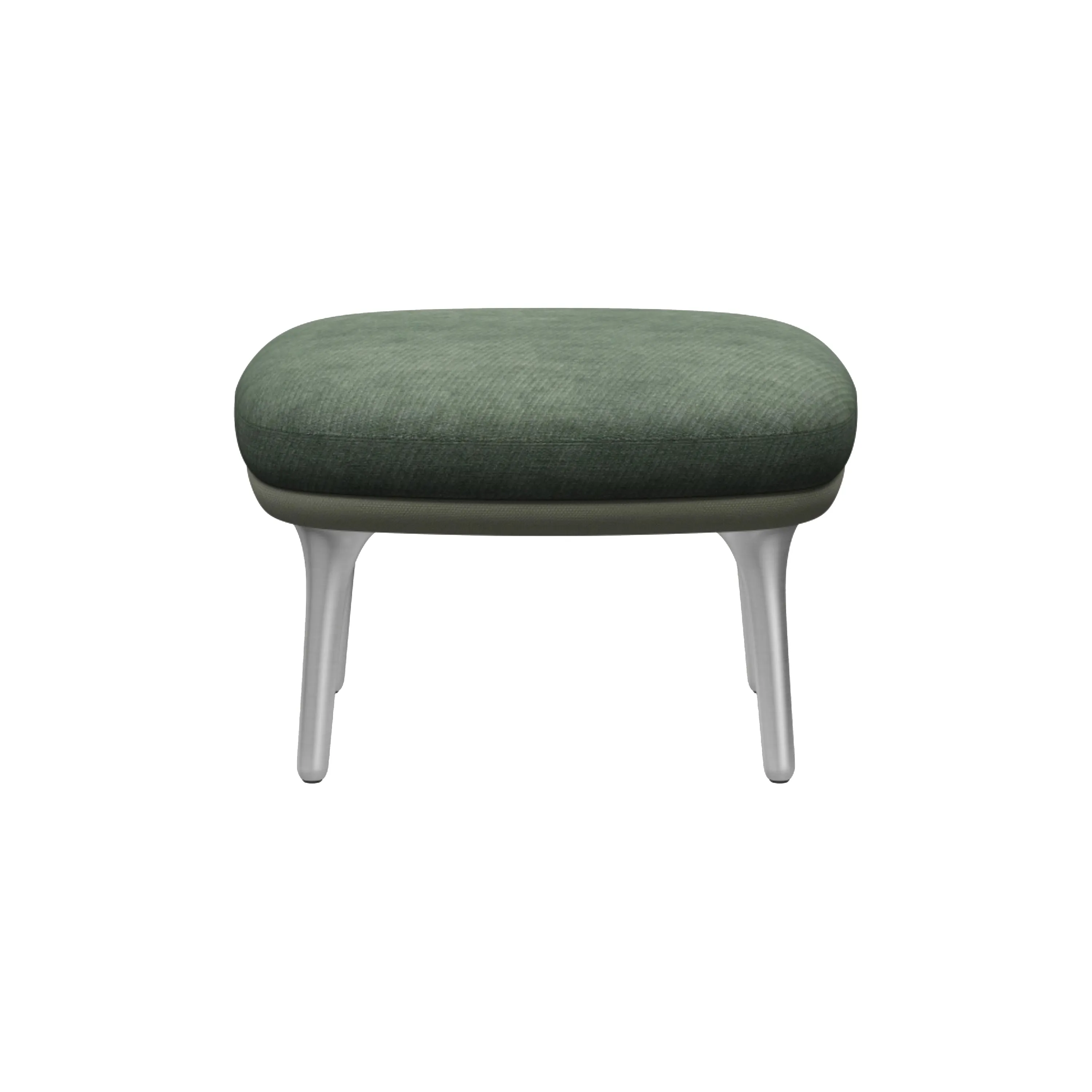 Ro Ottoman with Metal Legs