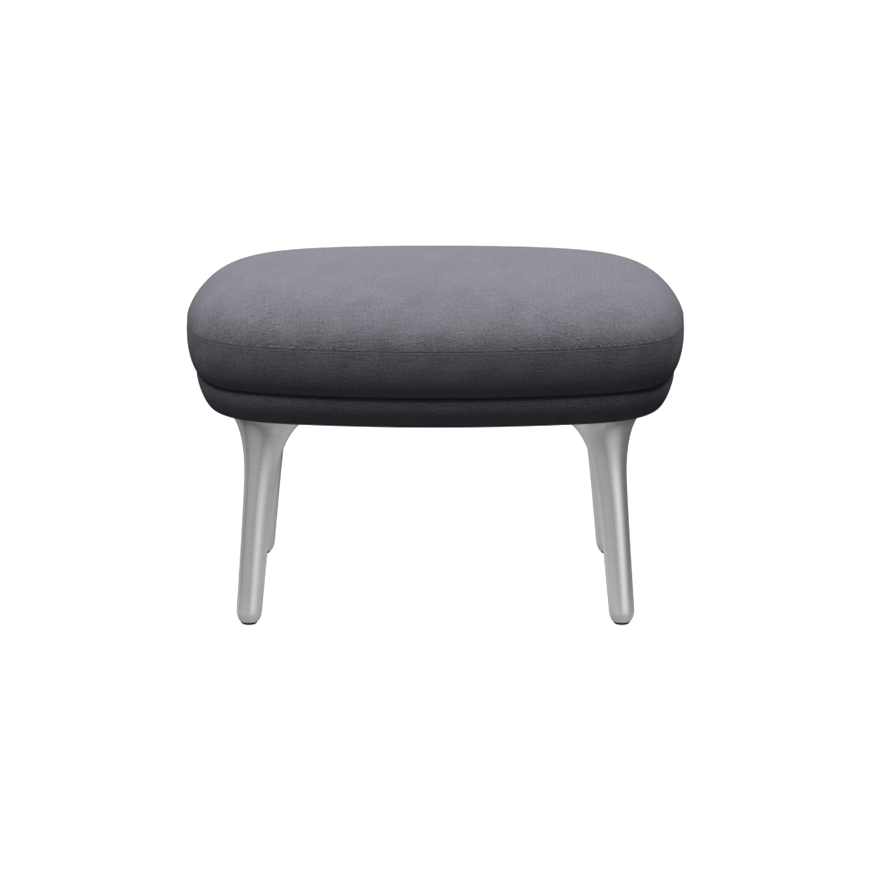 Ro Ottoman with Metal Legs