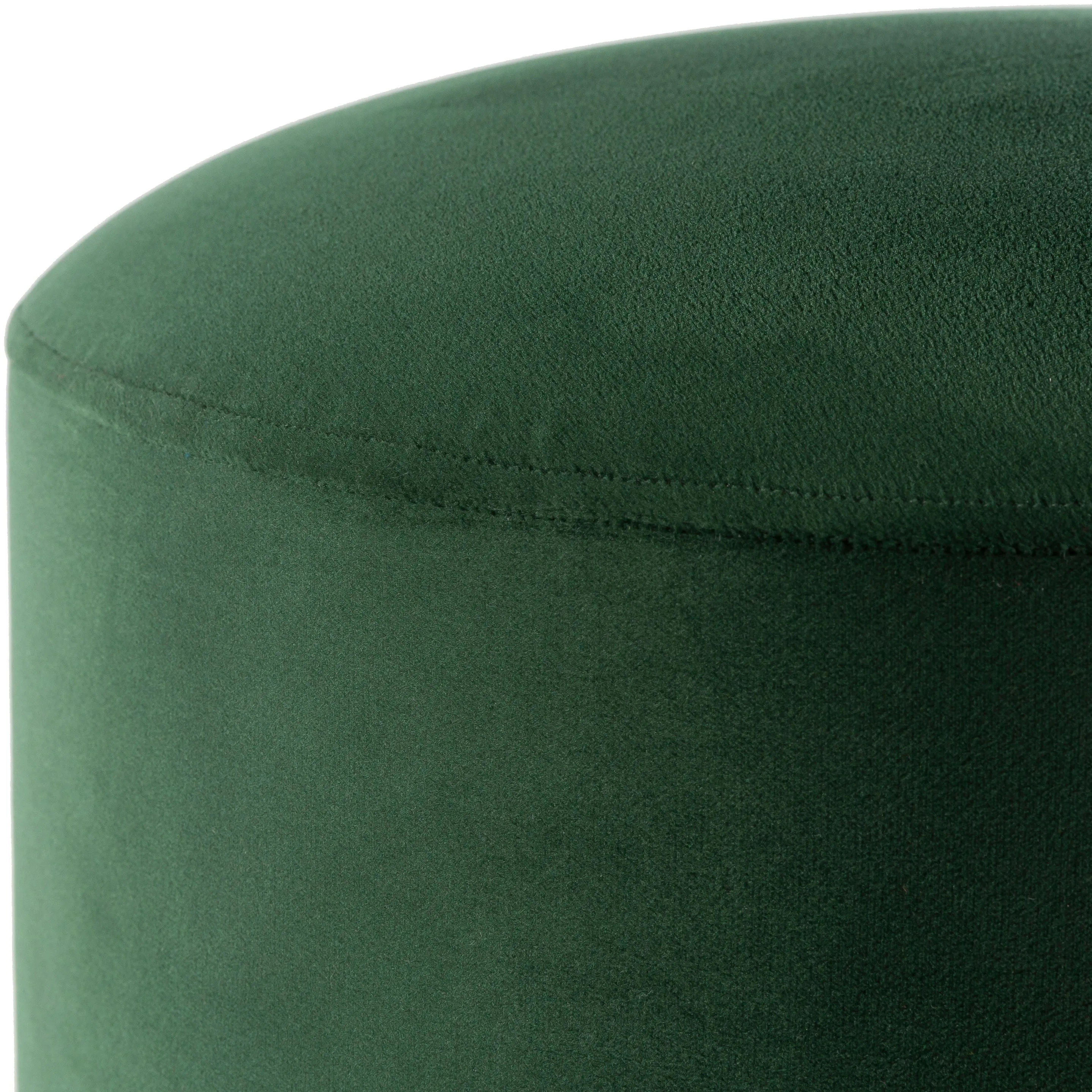 Roxanne Velvet Pouf/Ottoman
