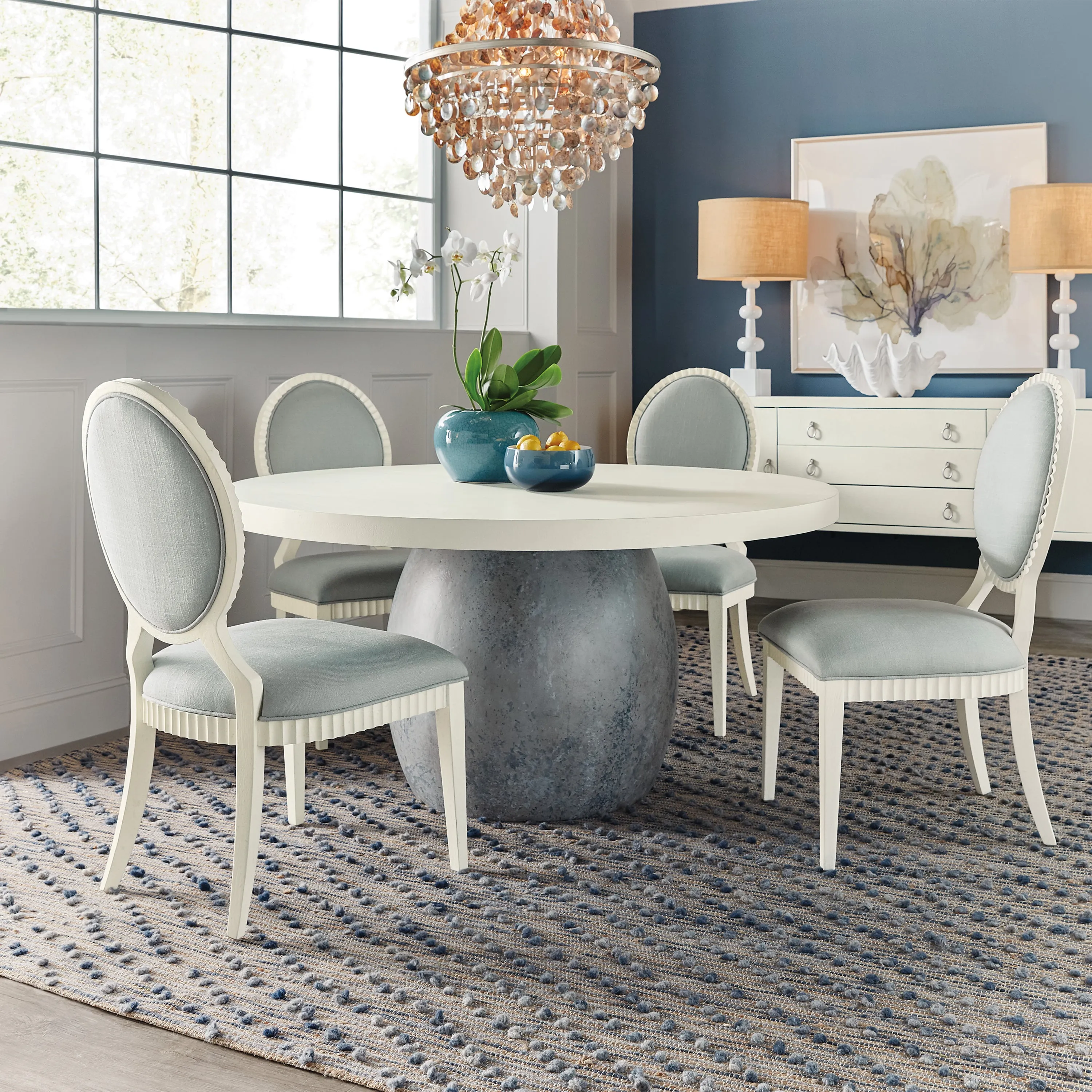 Serenity Laguna Round Dining Table