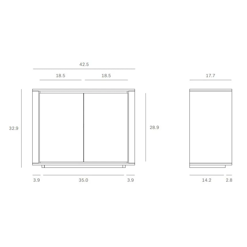 Shadow 2-Door Sideboard