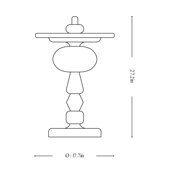 Shuffle Side Table