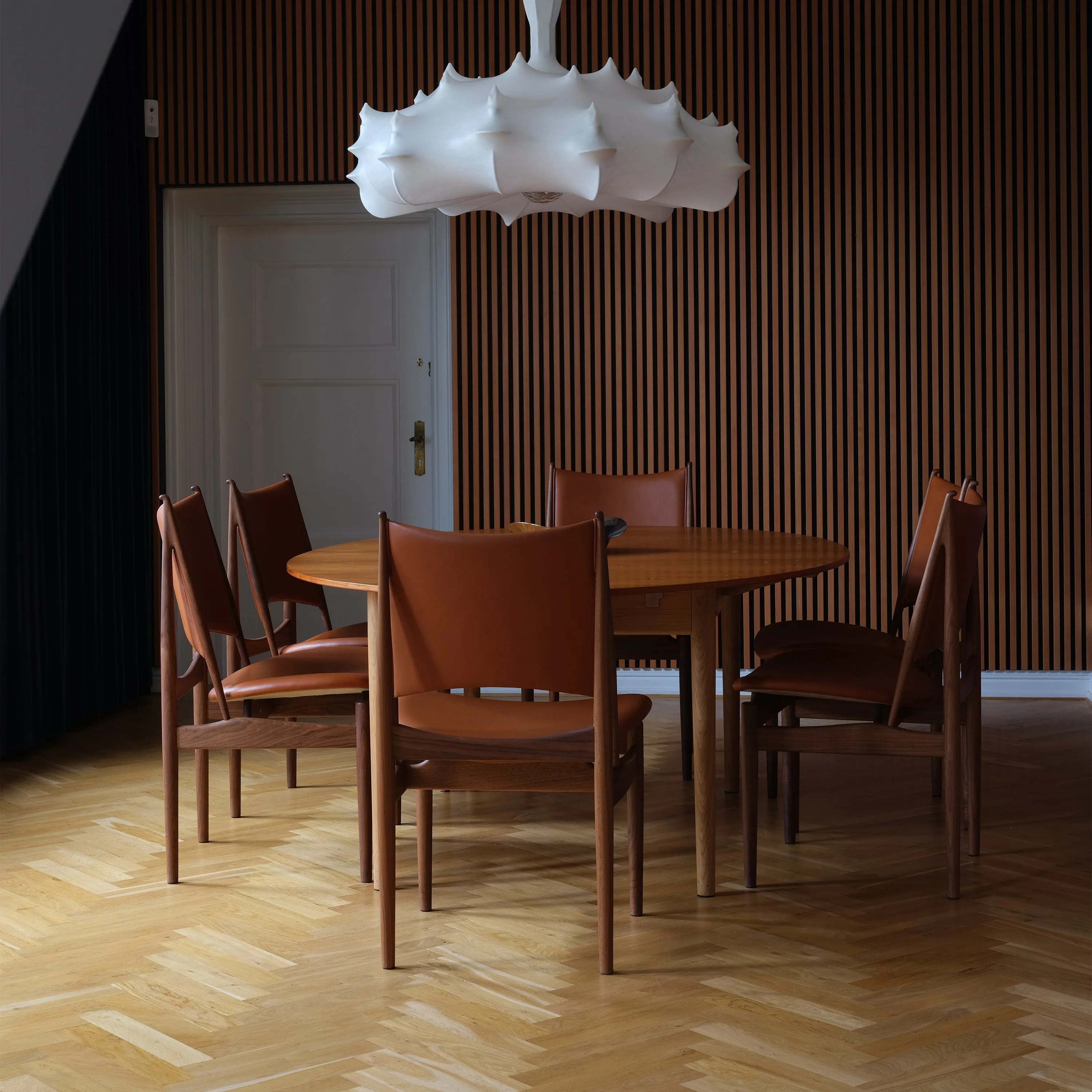 Silver Extendable Dining Table