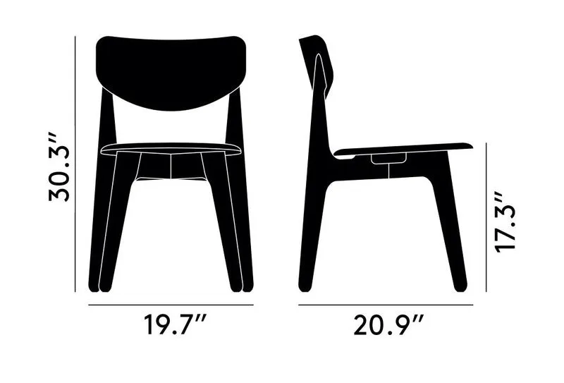 Slab Side Chair
