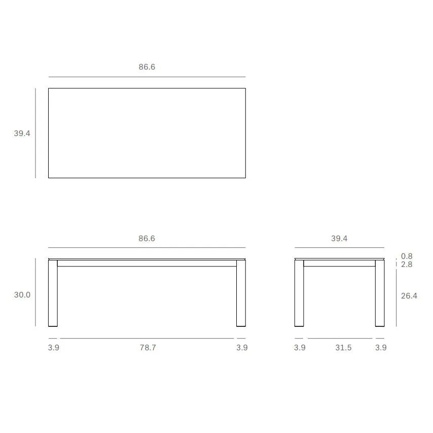Slice Dining Table