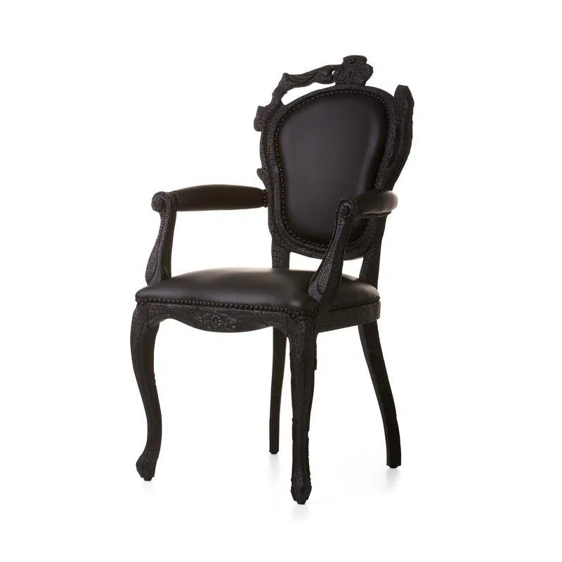 Smoke Dining Arm Chair