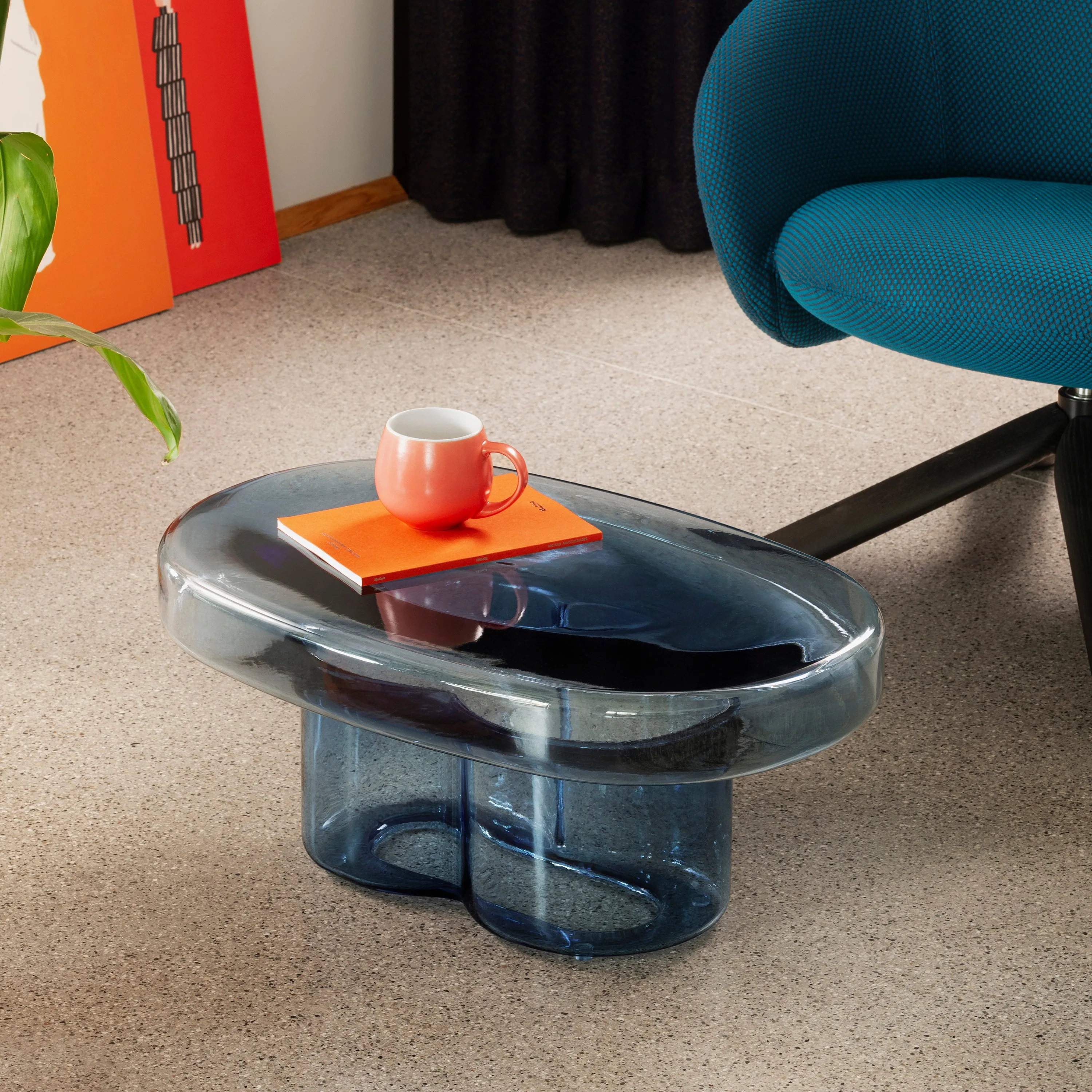 Soda Oval Coffee Table