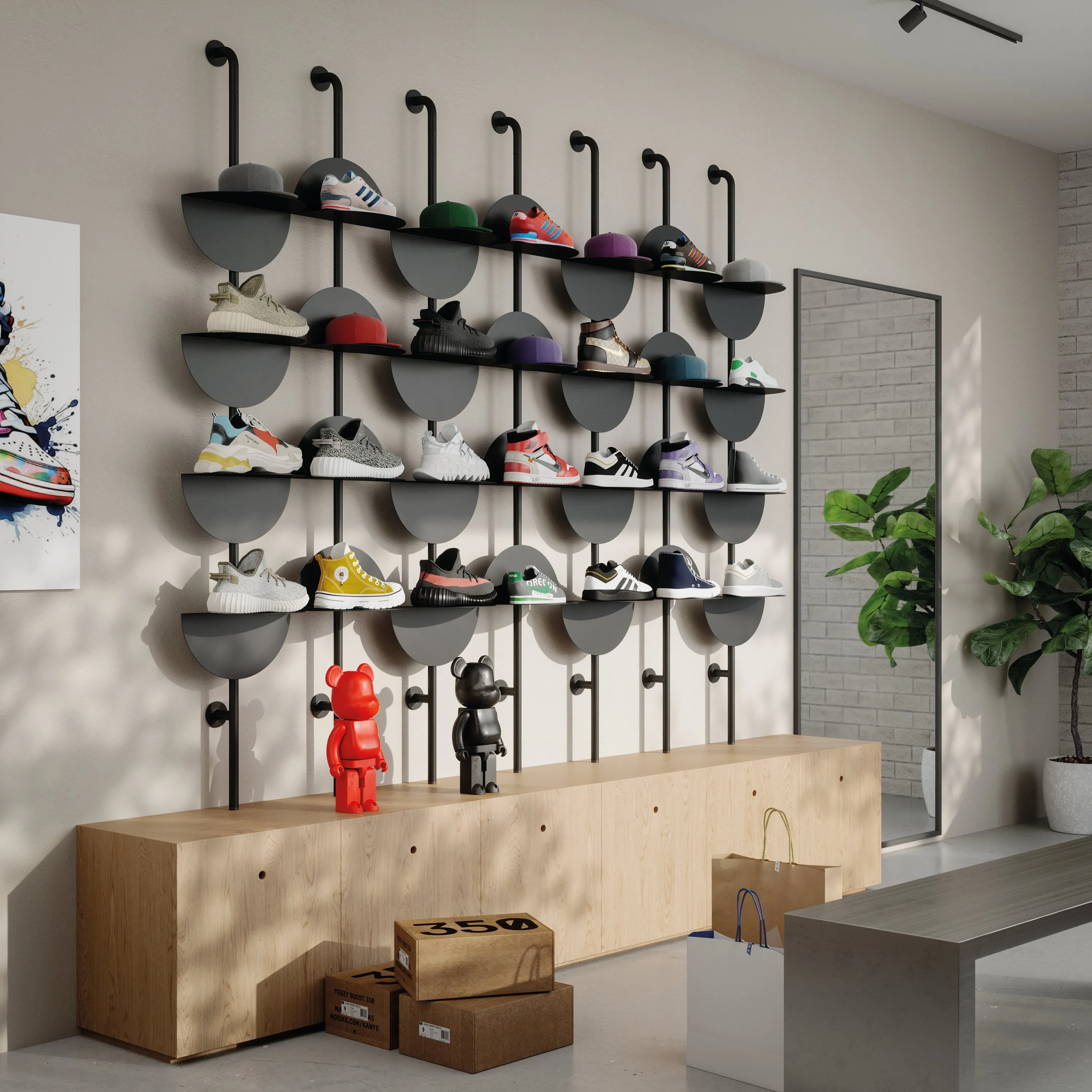 Solis Freestanding Adjustable Shelves
