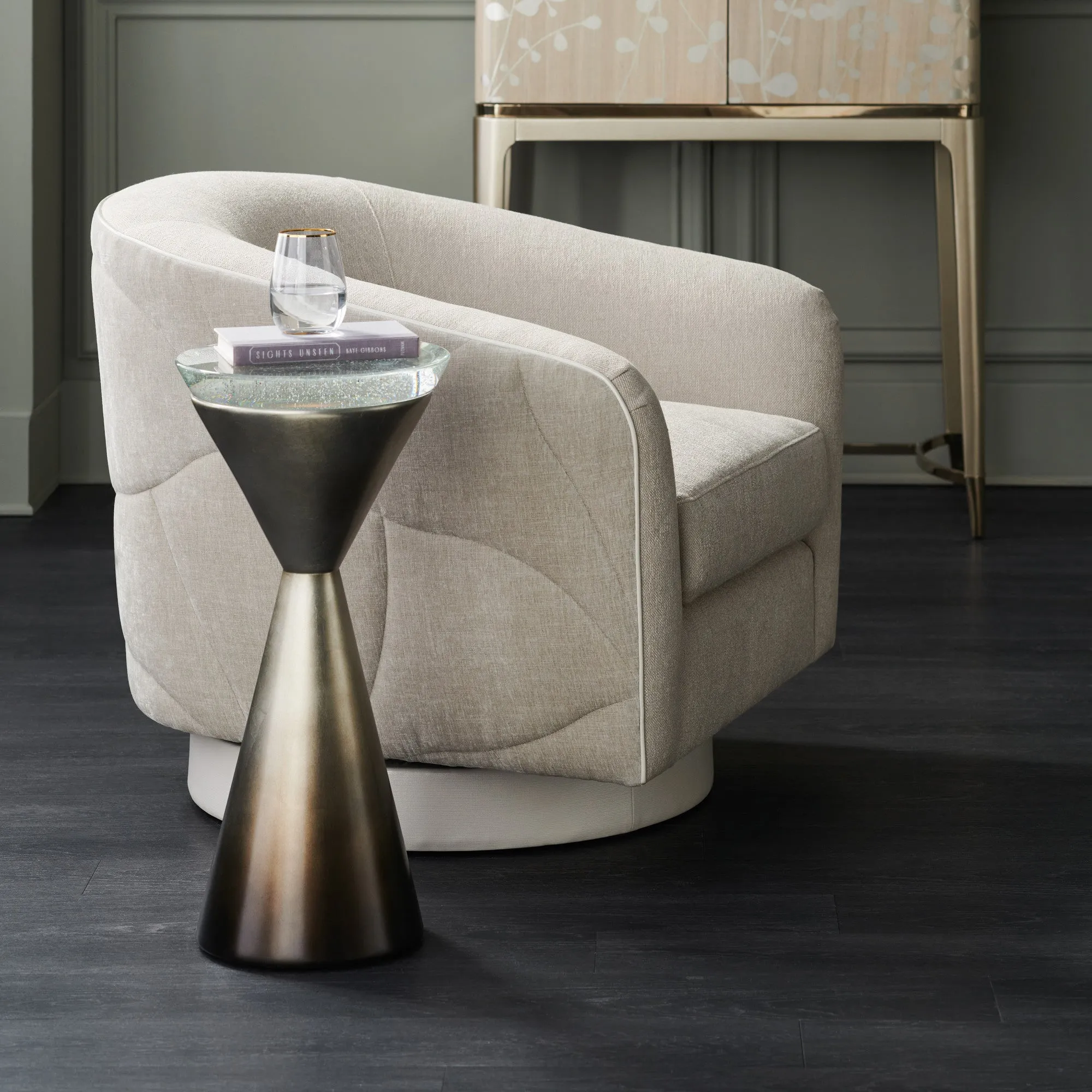 Spy Glass End Table