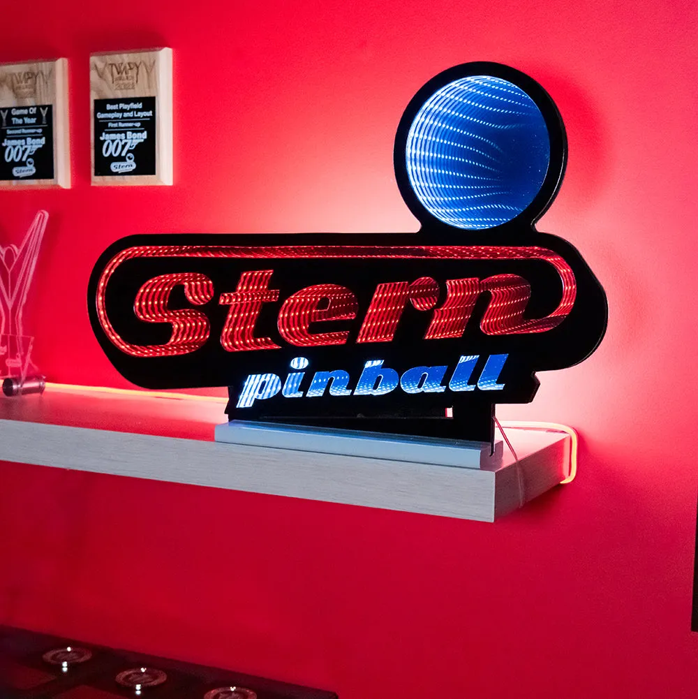 Stern Infinity Mirror Sign