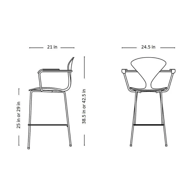 Stool with Arms
