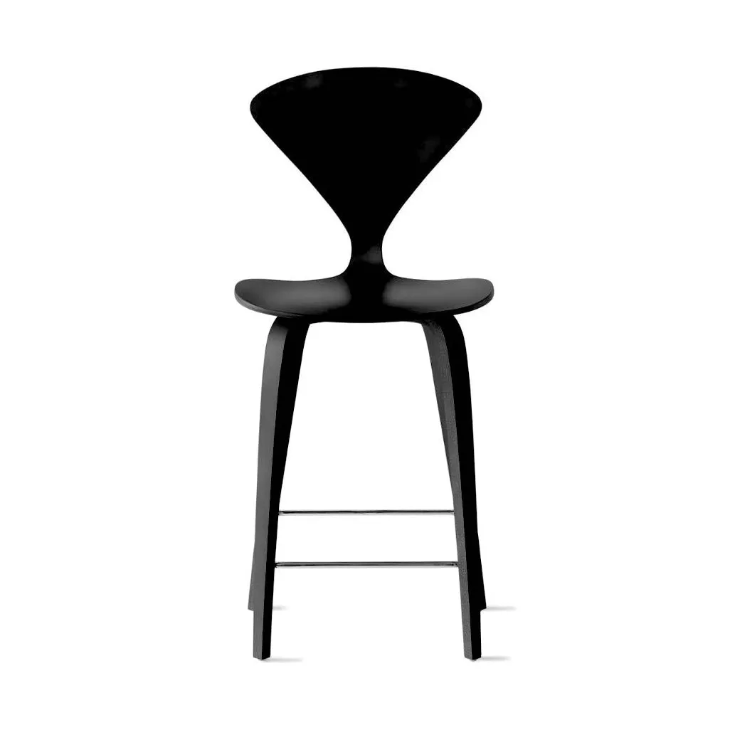 Stool with Wood Base
