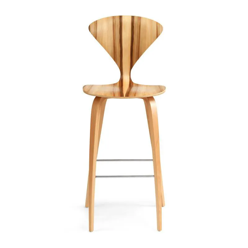 Stool with Wood Base