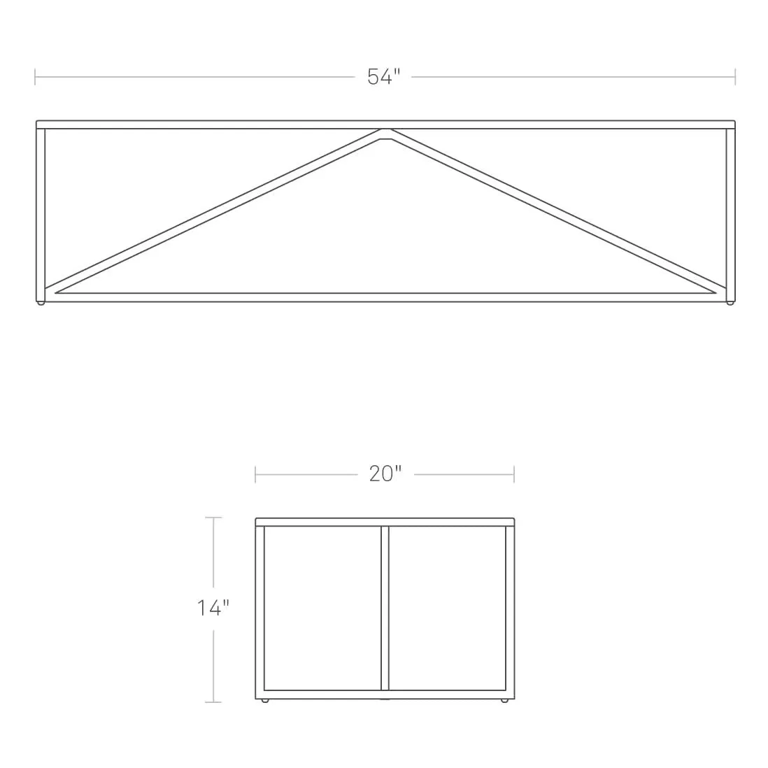 Strut Coffee Table