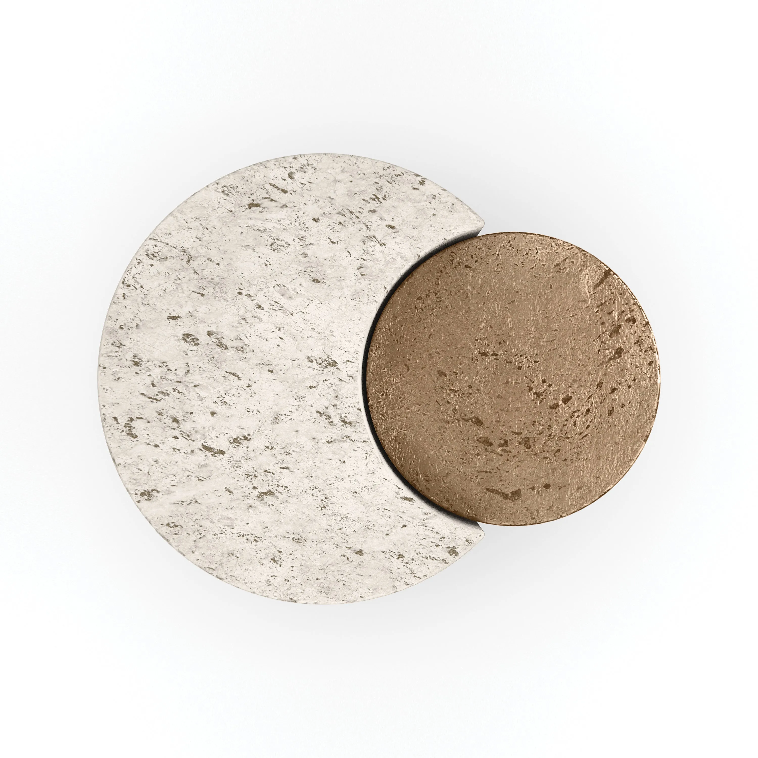 Sun and Moon Side Table (Set of 2)