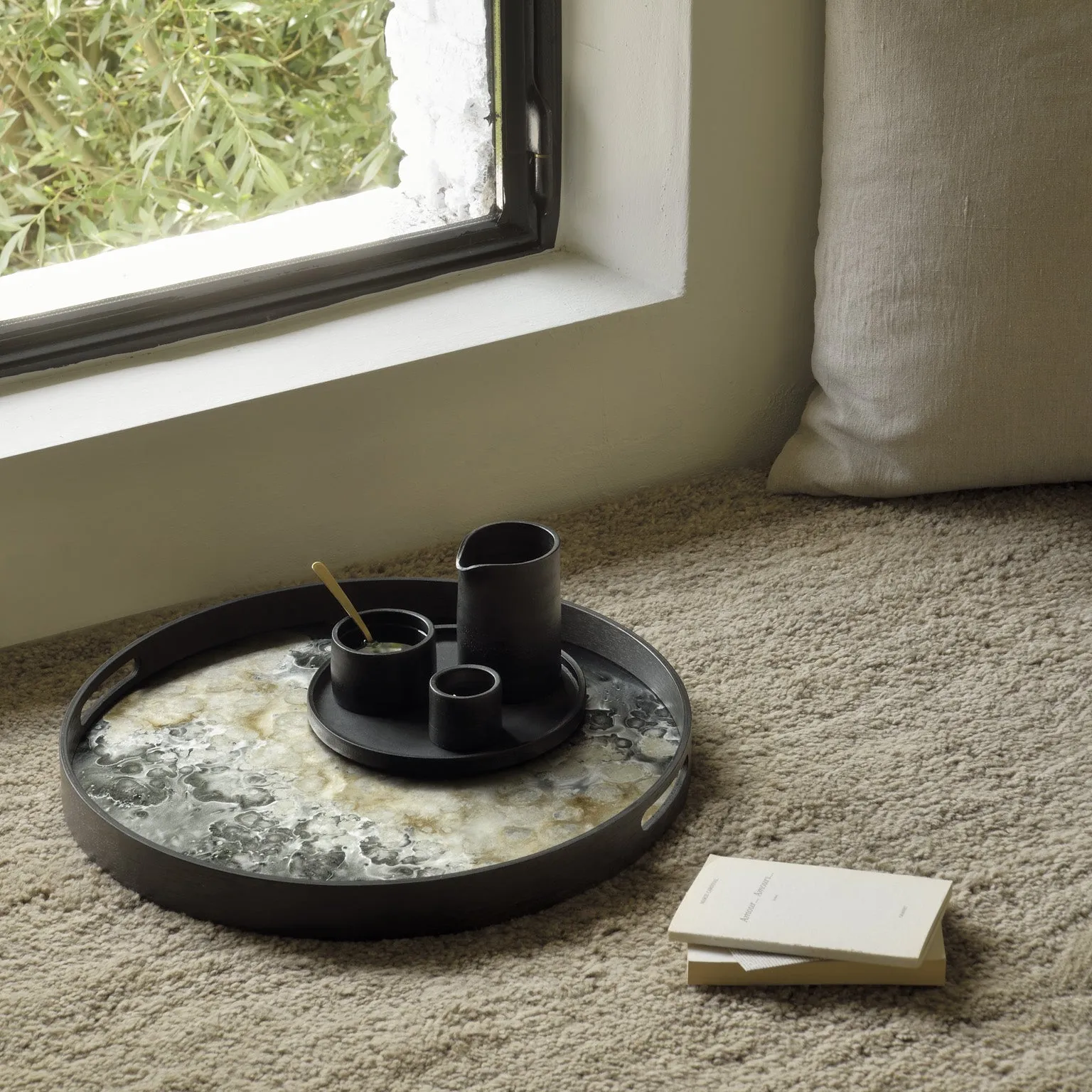 Swivel Tray Side Table