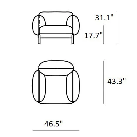 Tarantino Lounge Armchair