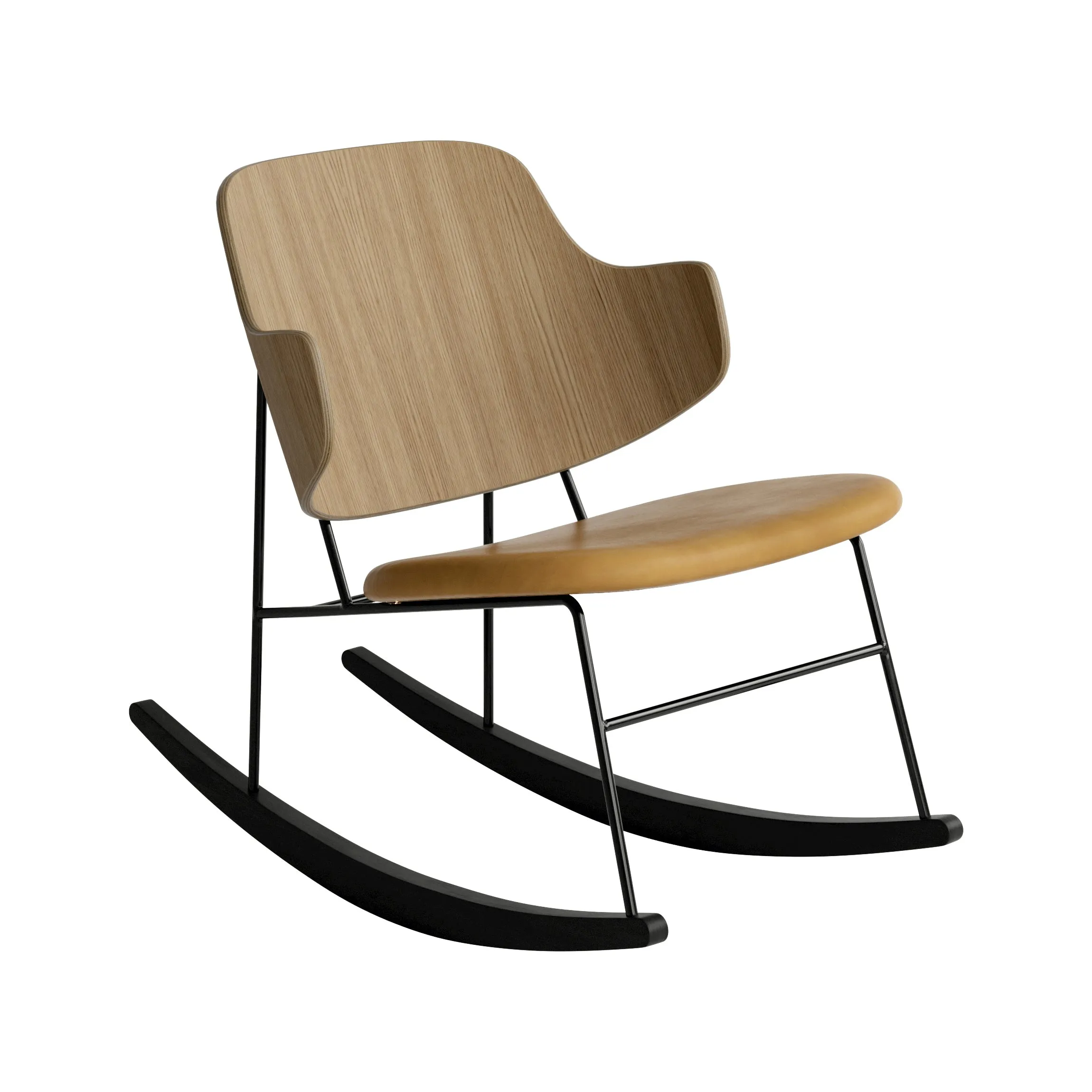 The Penguin Upholstered Rocking Chair