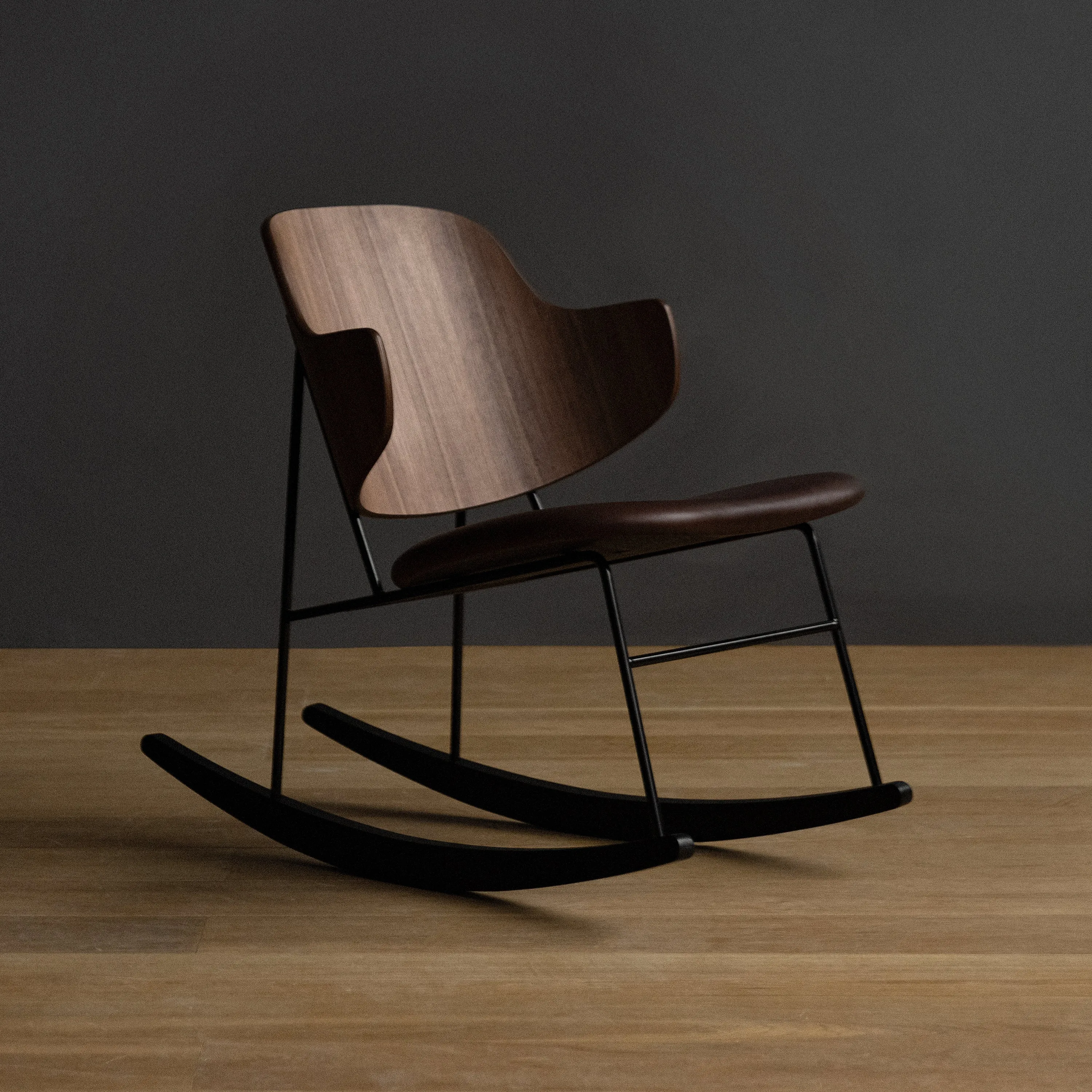 The Penguin Upholstered Rocking Chair