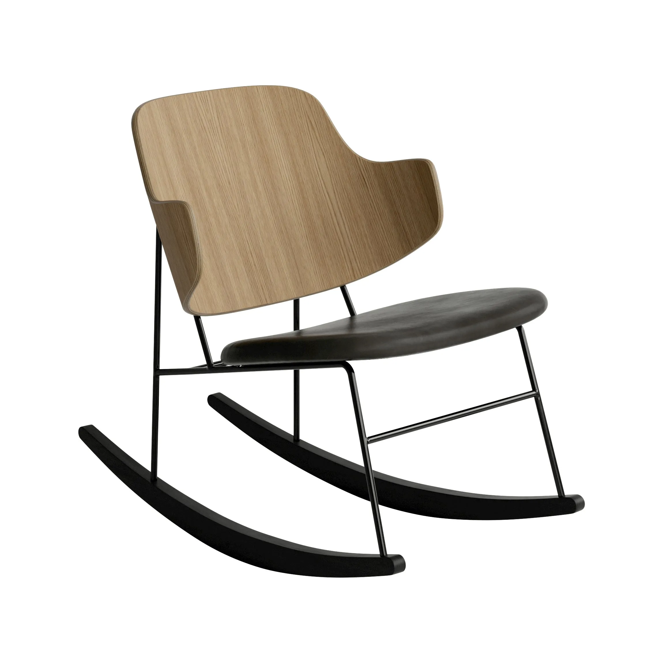 The Penguin Upholstered Rocking Chair