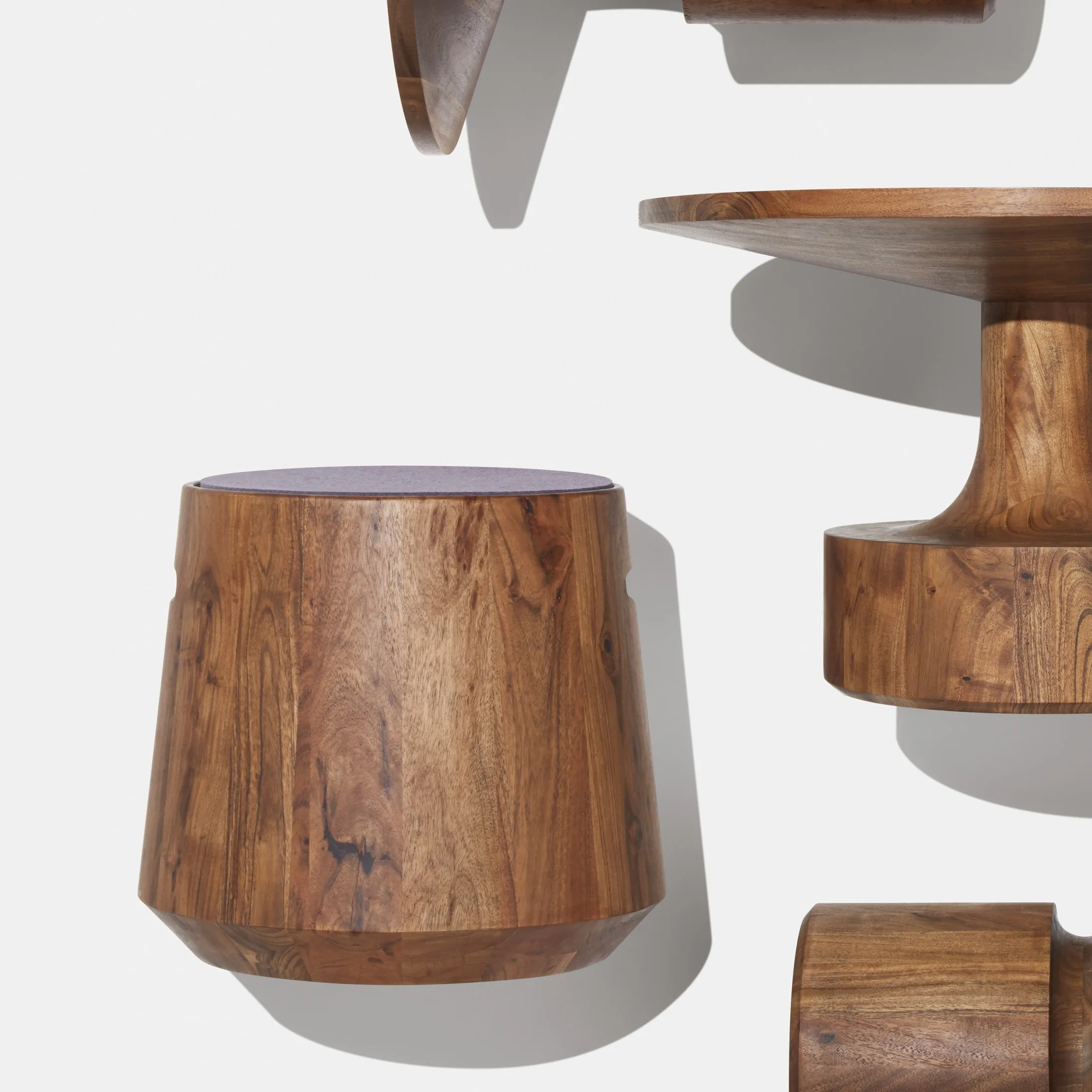 Turn Stool with Felt