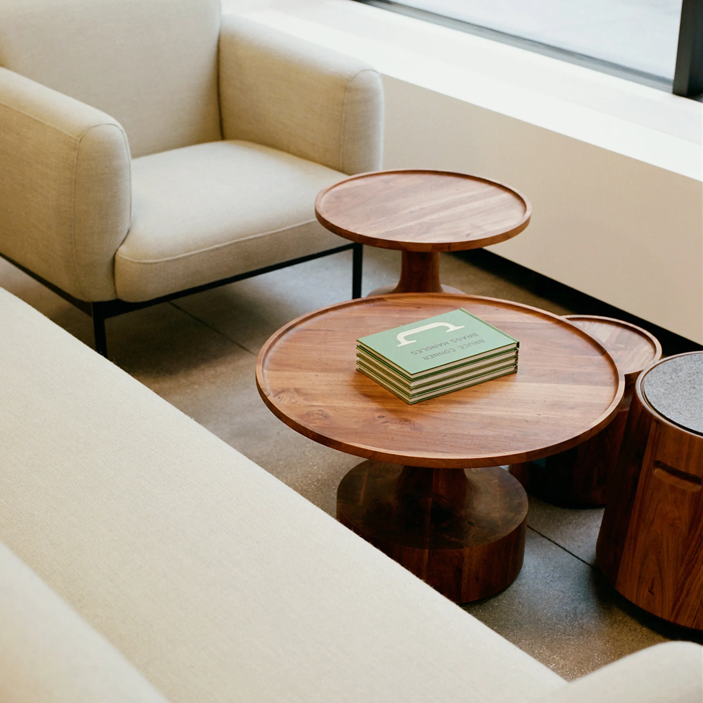 Turn Tall Side Table