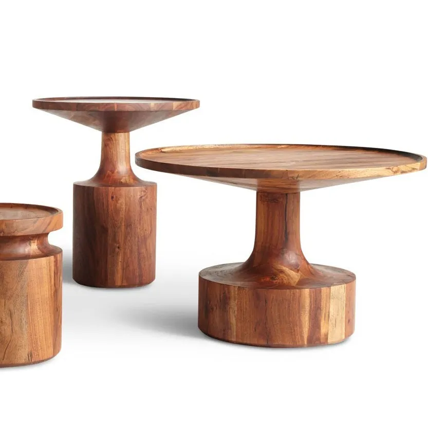 Turn Tall Side Table