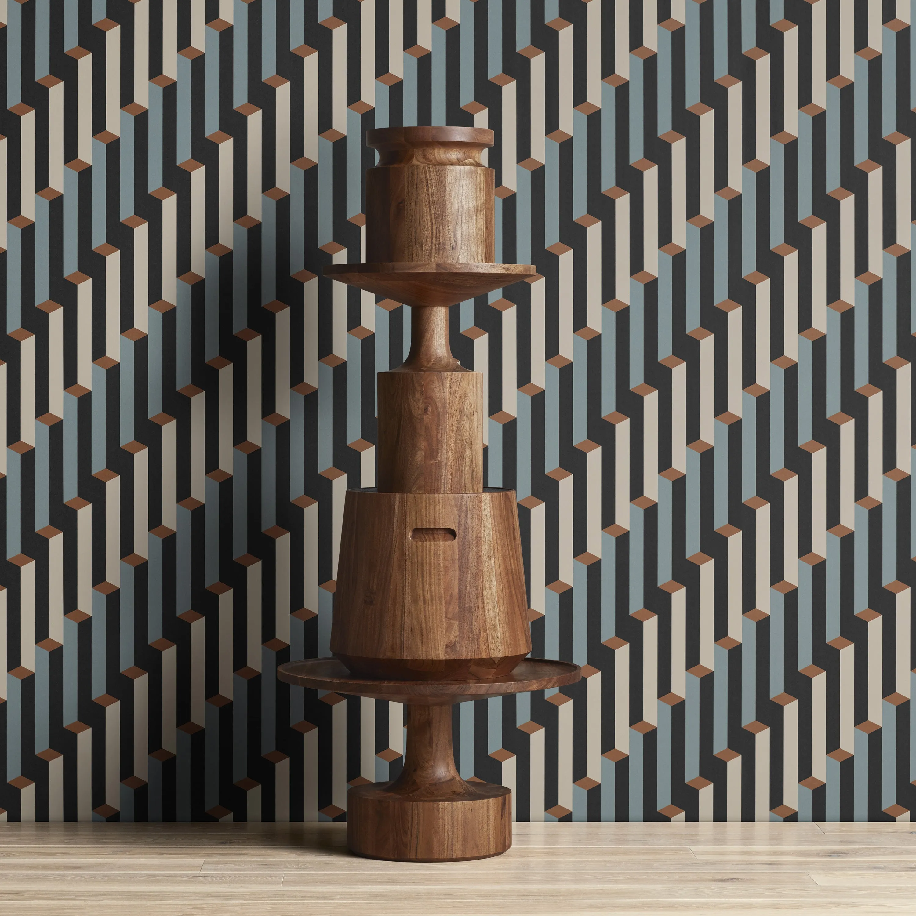 Turn Tall Side Table